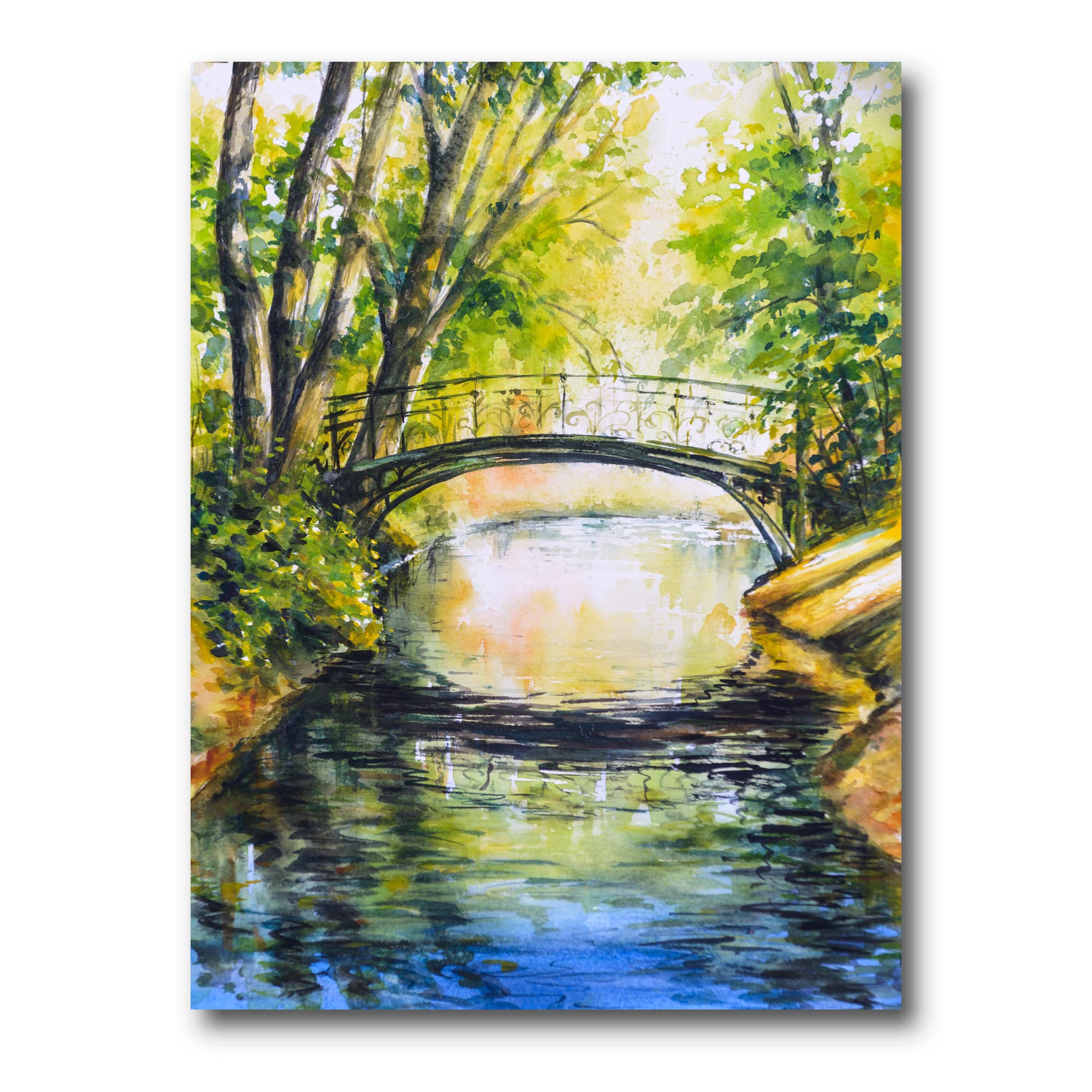 Designart - Bridge Over Troubled Water In Forest Park