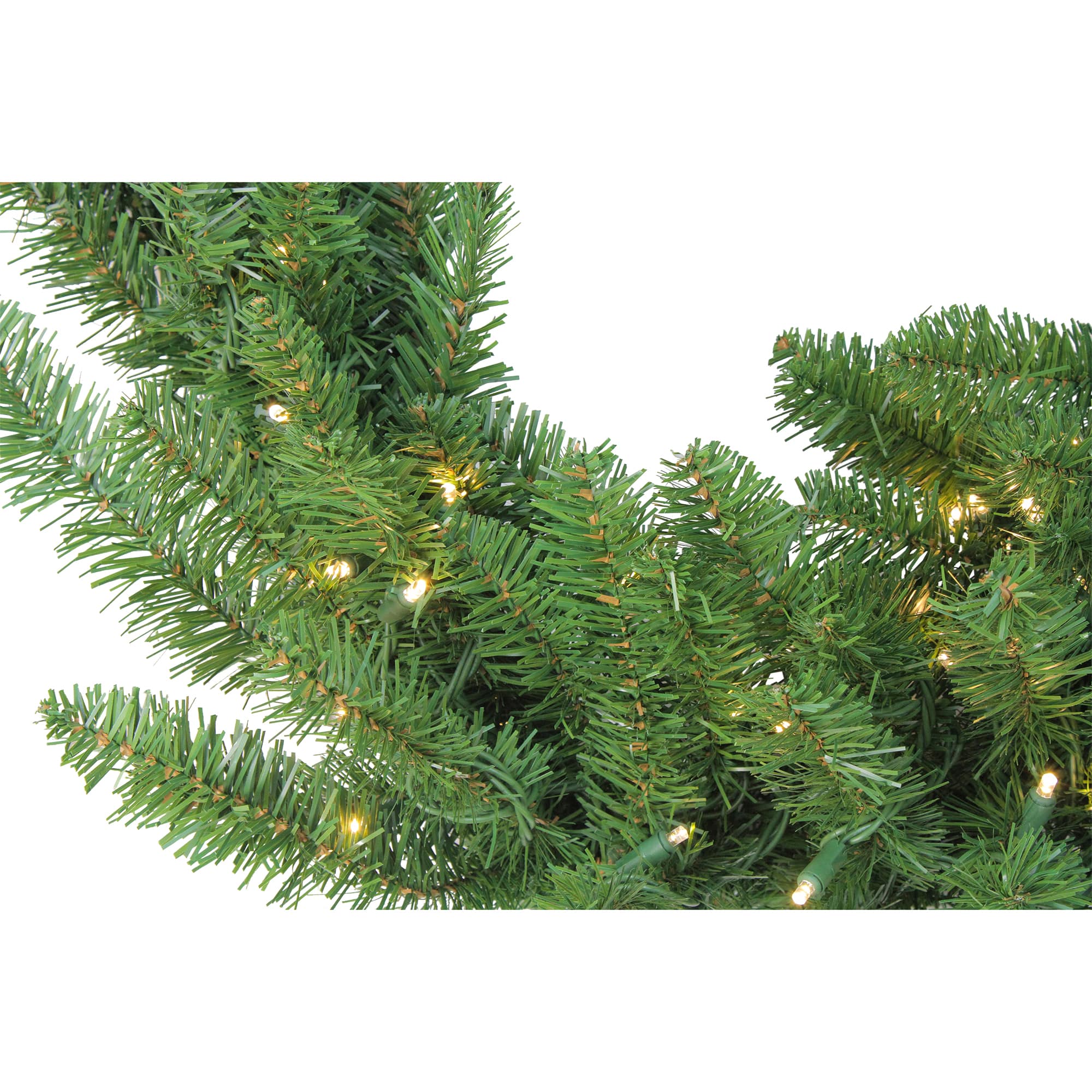 25ft. Pre-Lit Buffalo Fir Commercial Christmas Garland