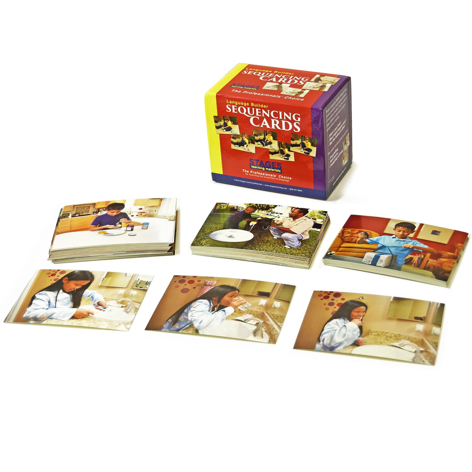 Stages&#xAE; Learning Materials Language Builder&#xAE; Sequencing Picture Cards