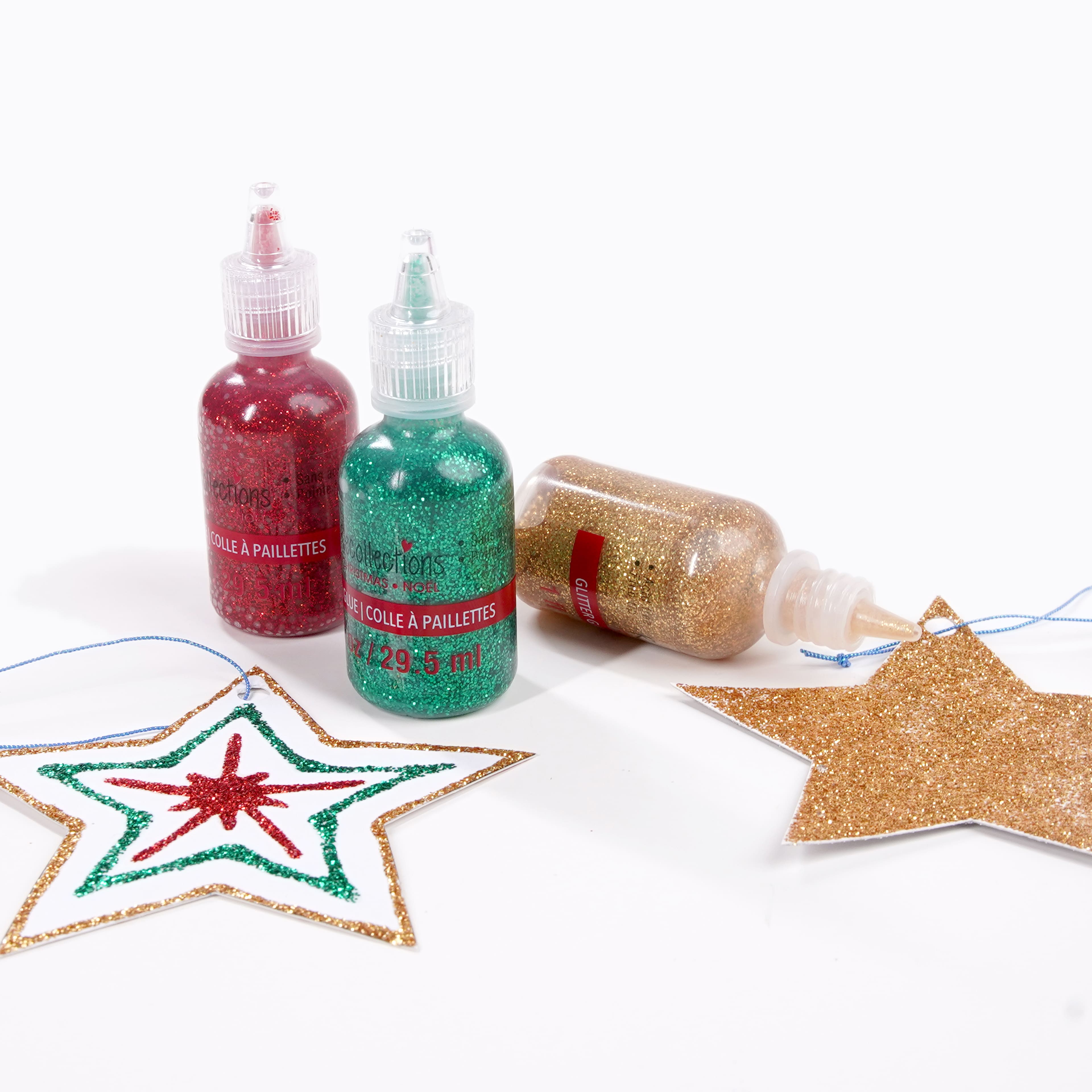 1oz. Festive Mix Glitter Glue, 3ct. by Recollections&#x2122;