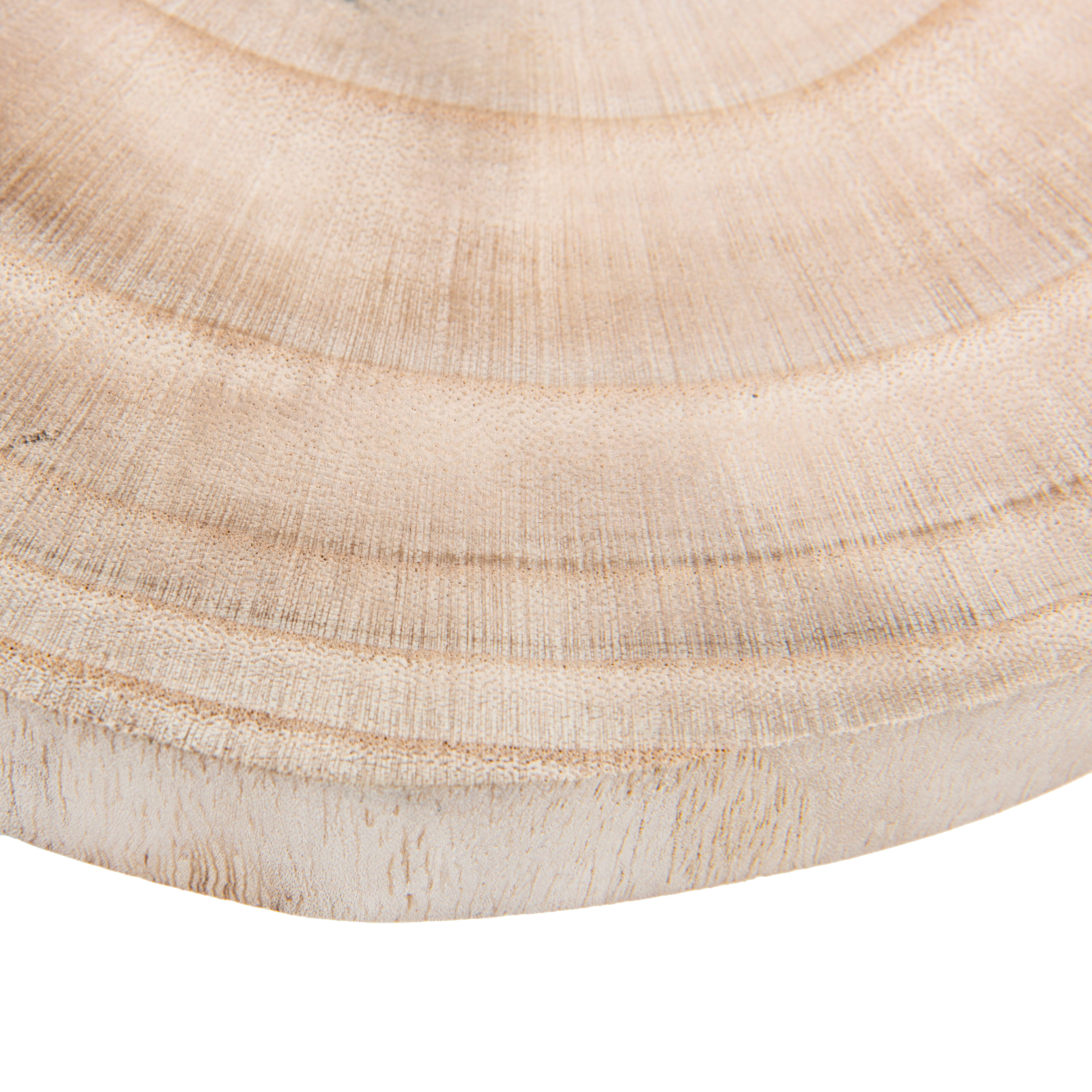 Hello Honey® Decorative Paulownia Wood Pedestal