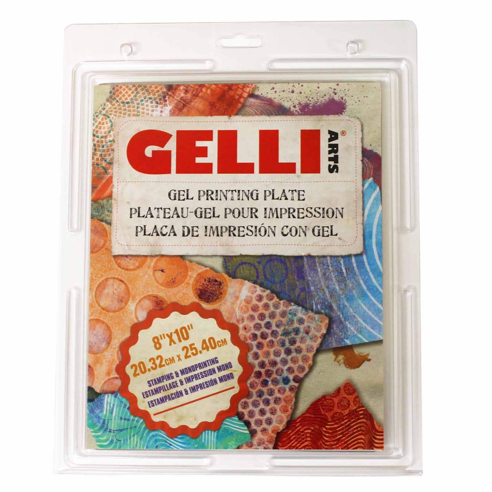 6 Pack: Gelli Arts® Gel Printing Plate, 8" x 10"