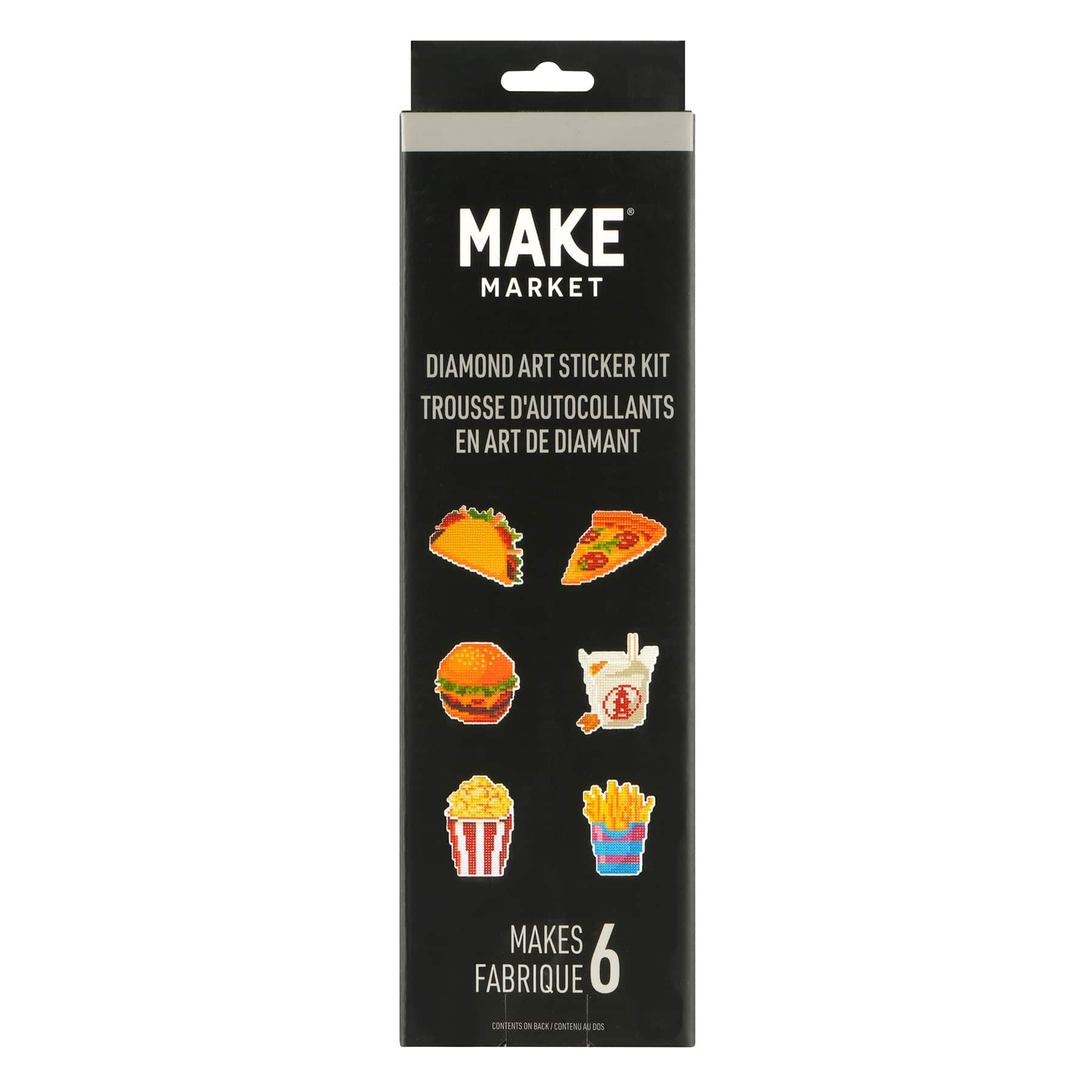 Food Diamond Art Sticker Kit by Make Market&#xAE;