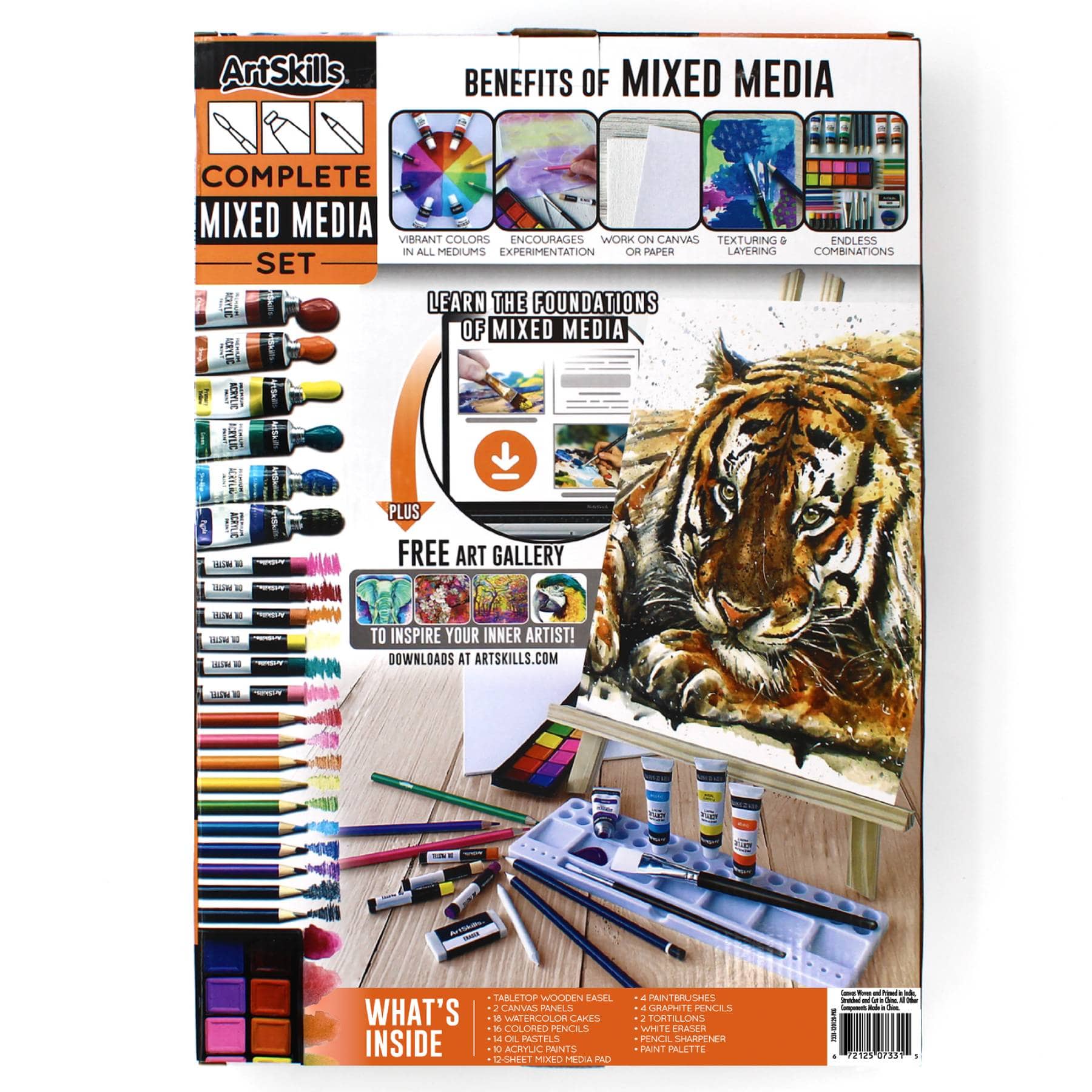 ArtSkills&#xAE; 75 Piece Complete Mixed Media Set