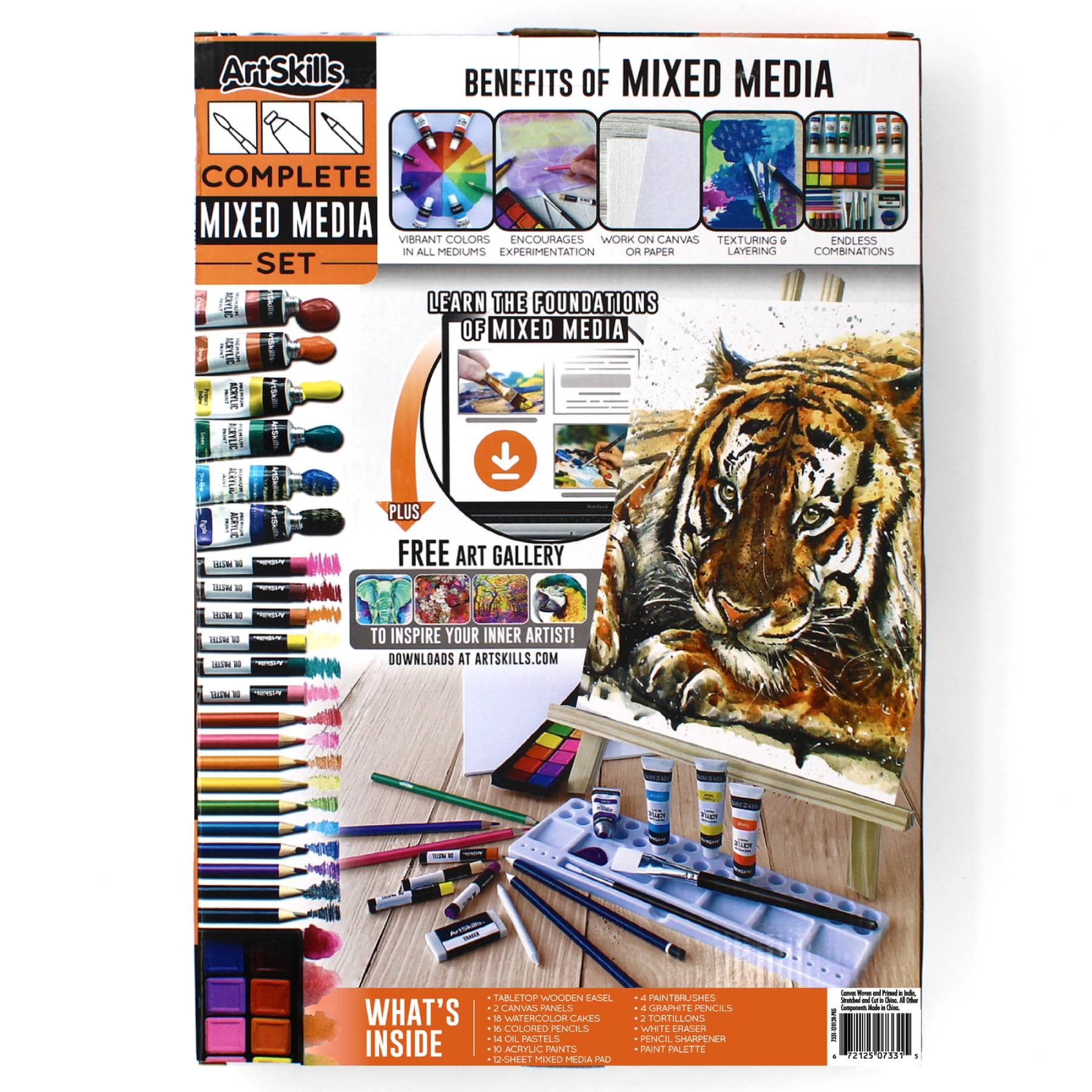 ArtSkills® 75 Piece Complete Mixed Media Set