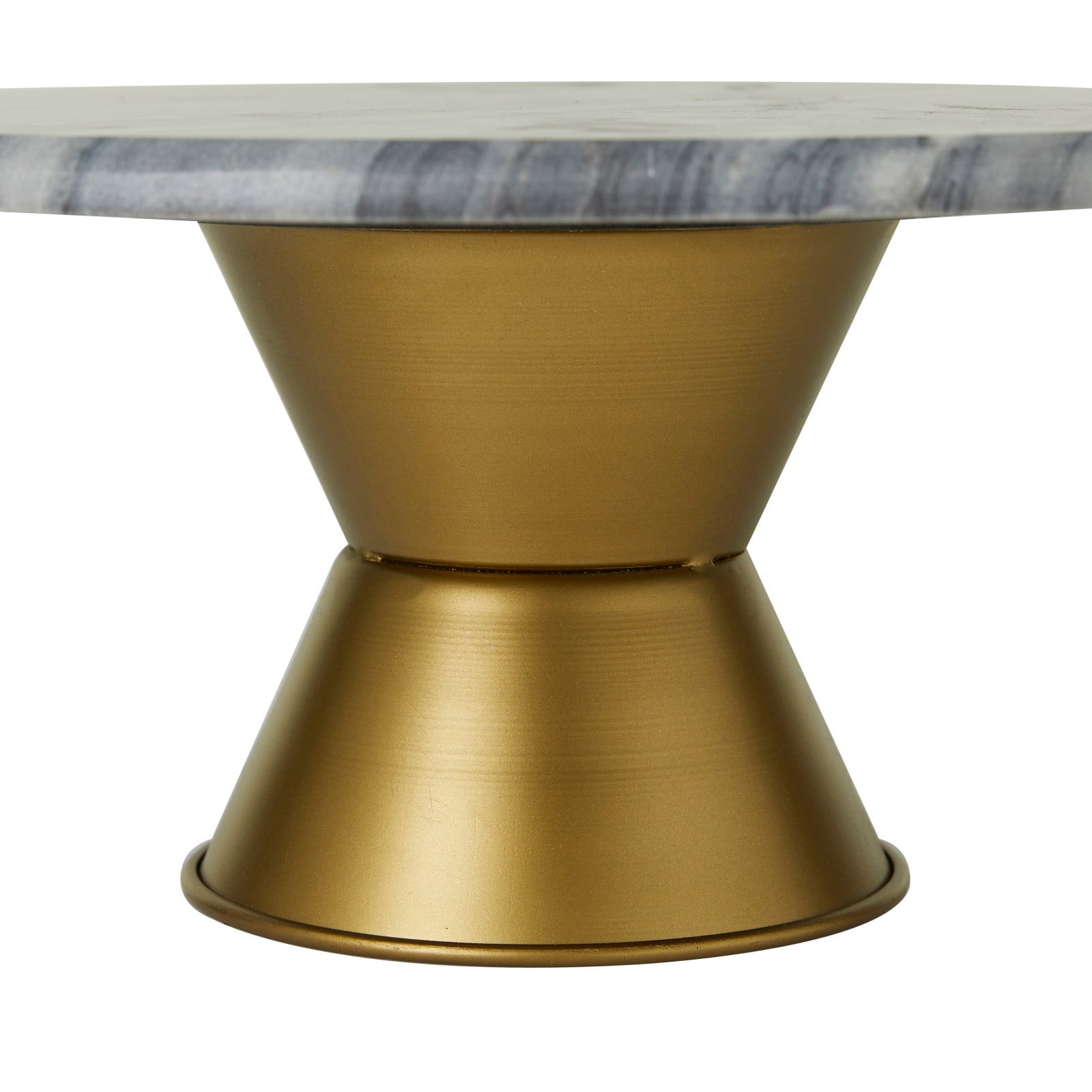 Grey Glam Cake Stand, 14&#x22; x 14&#x22; x 7&#x22;