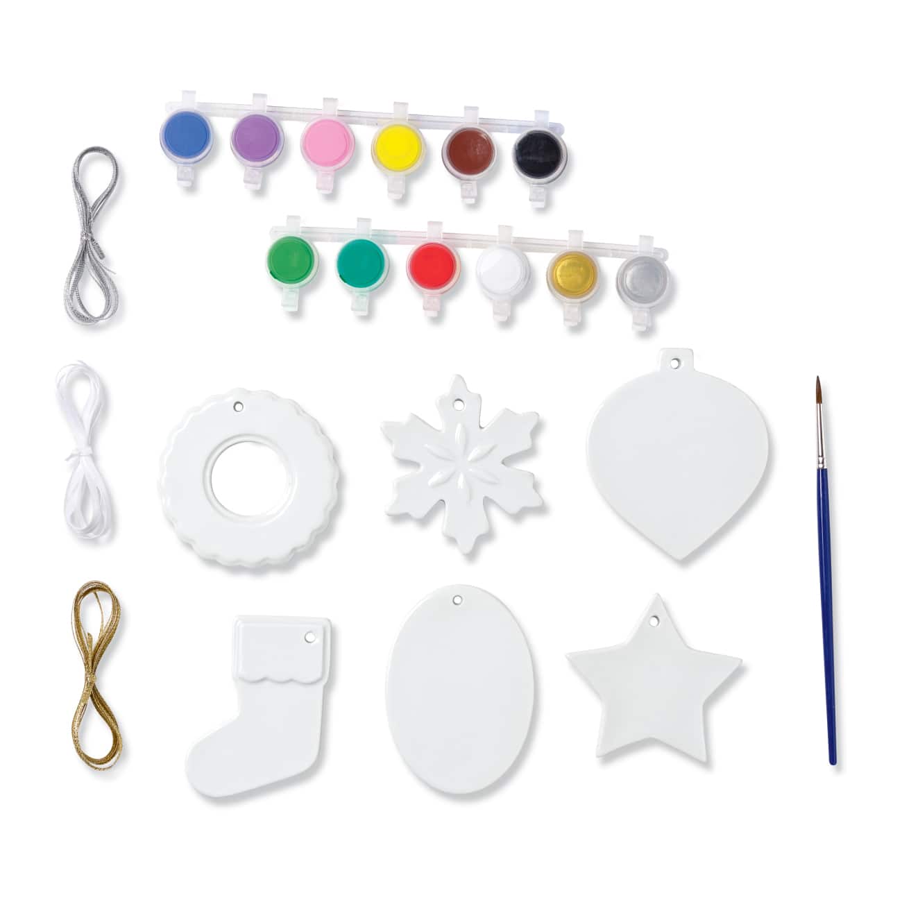 Paint Your Own Porcelain Ornaments