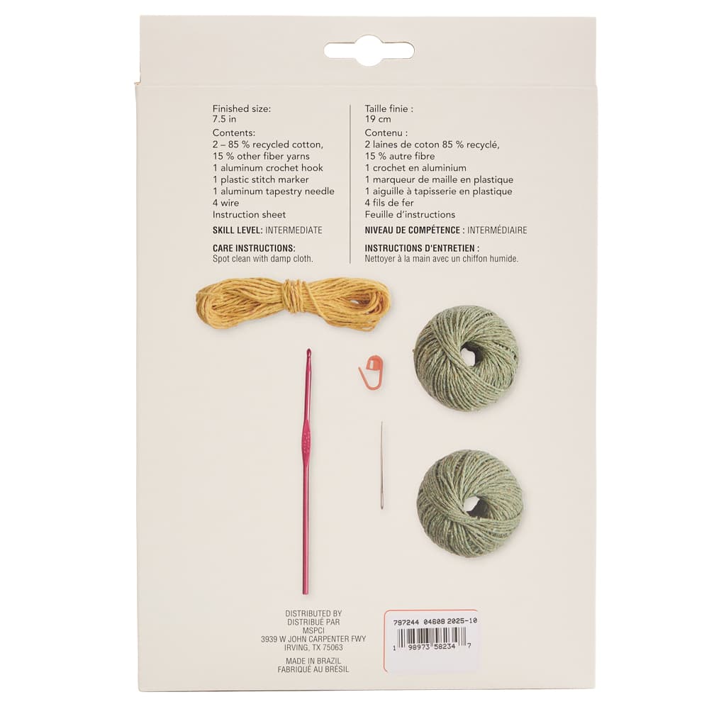 Spring Greenery Crochet Kit by Loops & Threads®