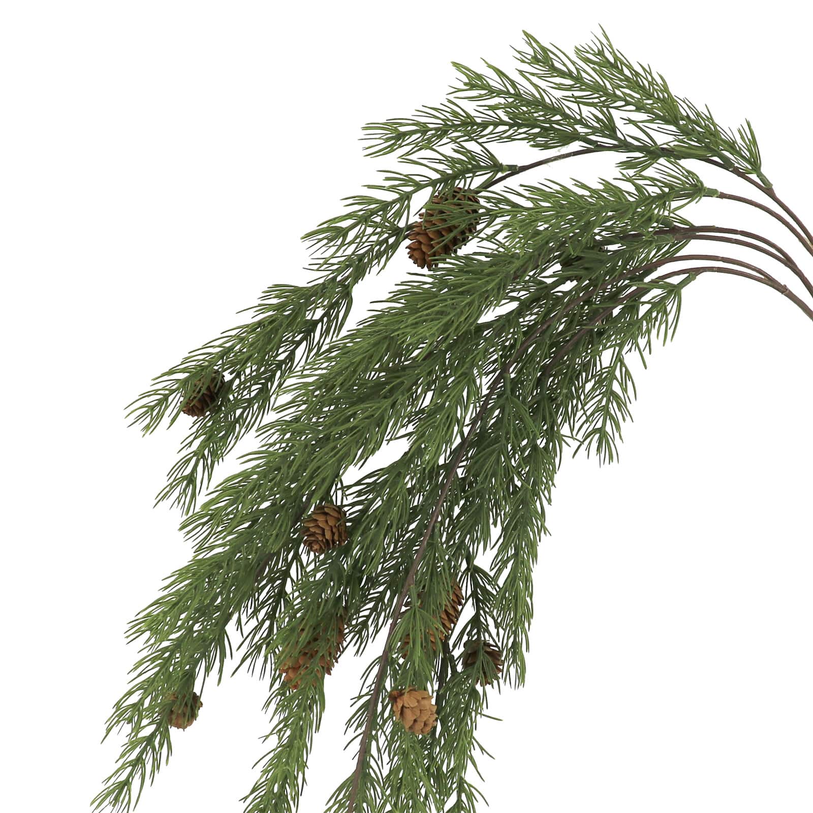 33" Deluxe Hanging Pine & Pinecone Bush by Ashland®