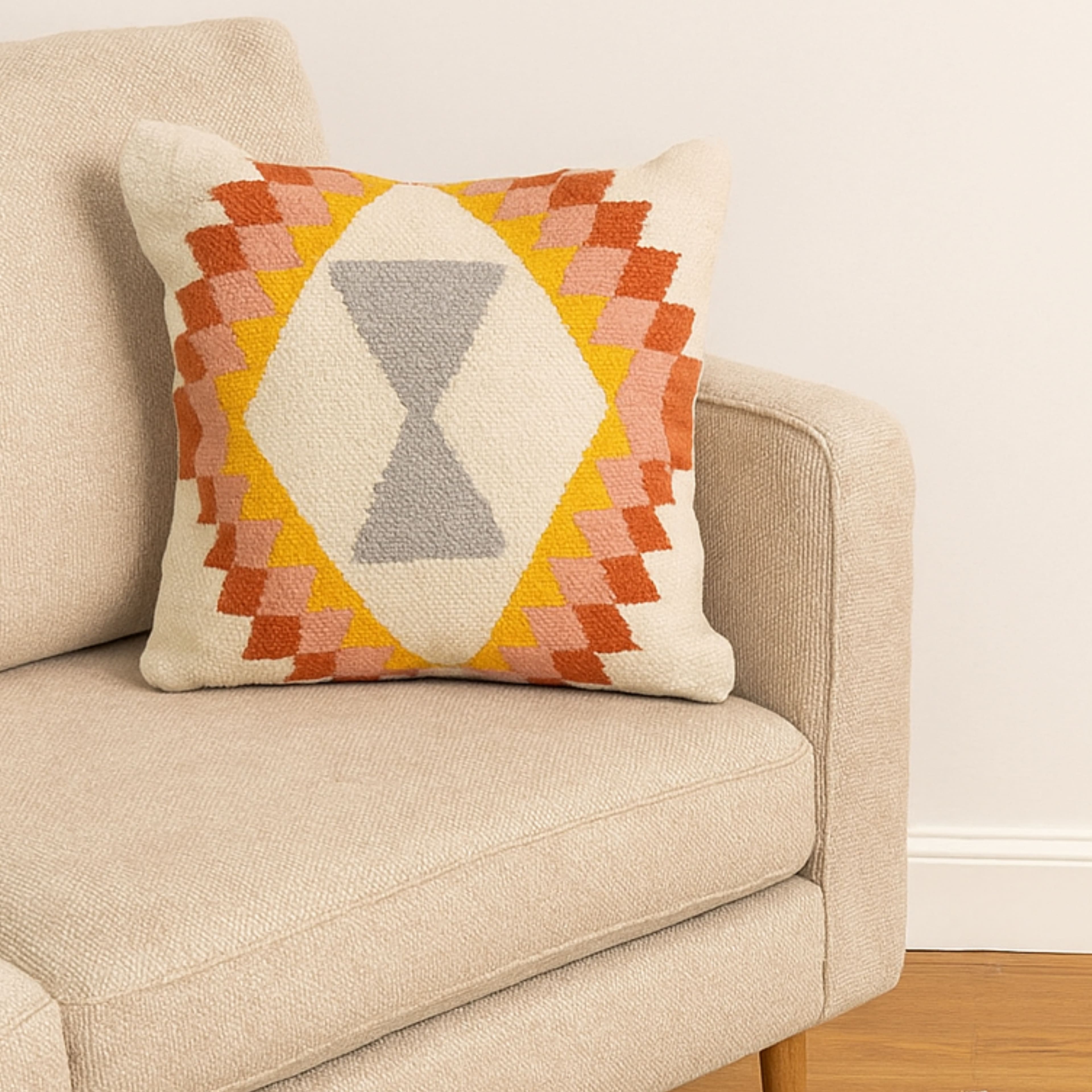 16&#x22; Santa Fe Carpet Weave Throw Pillow by Ashland&#xAE;