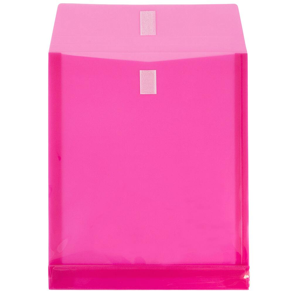 JAM Paper VELCRO&#xAE; Closure 9.75&#x22; x 11.75&#x22; Expandable Open End Envelopes, 12ct.