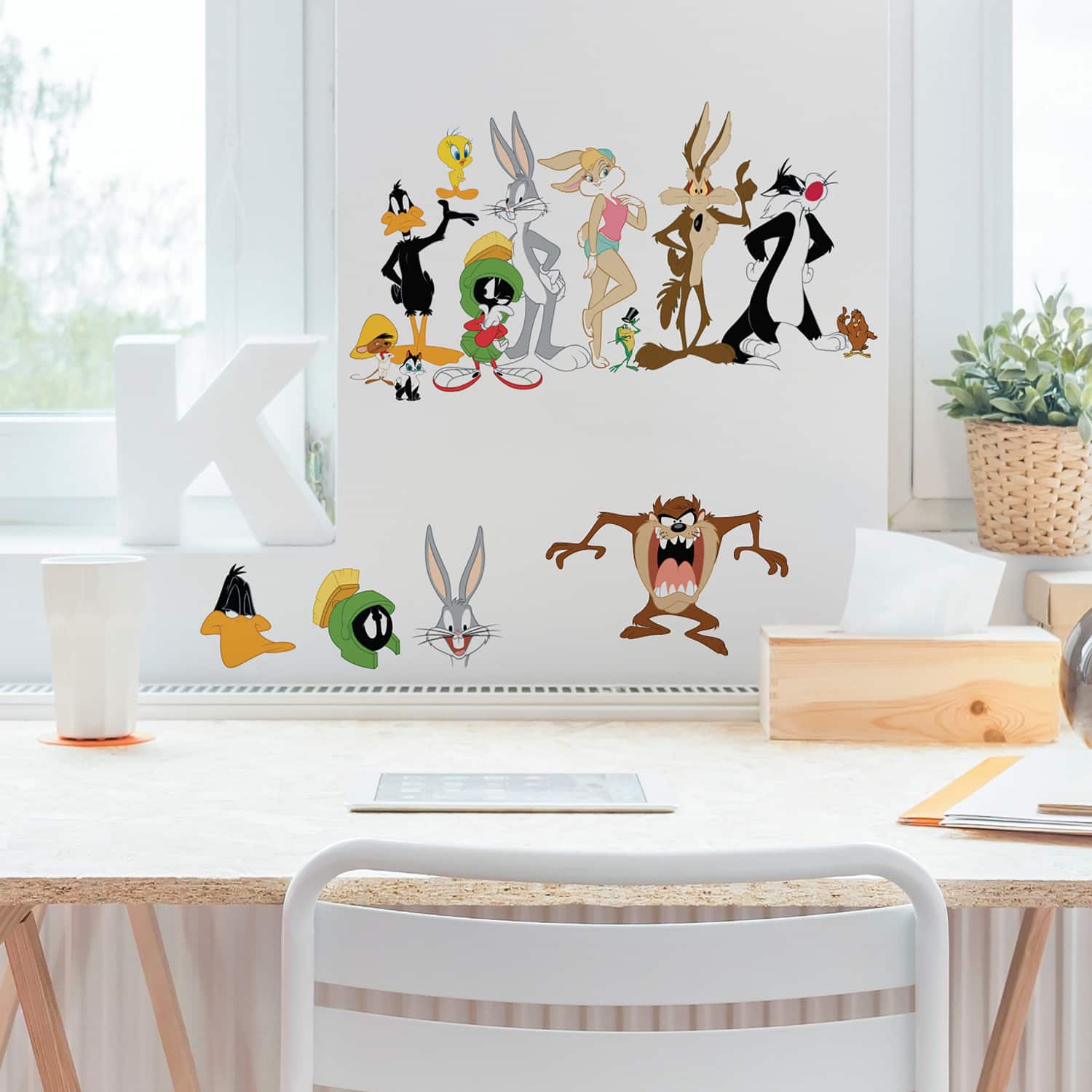 RoomMates Looney Tunes Peel & Stick Wall Decal Set