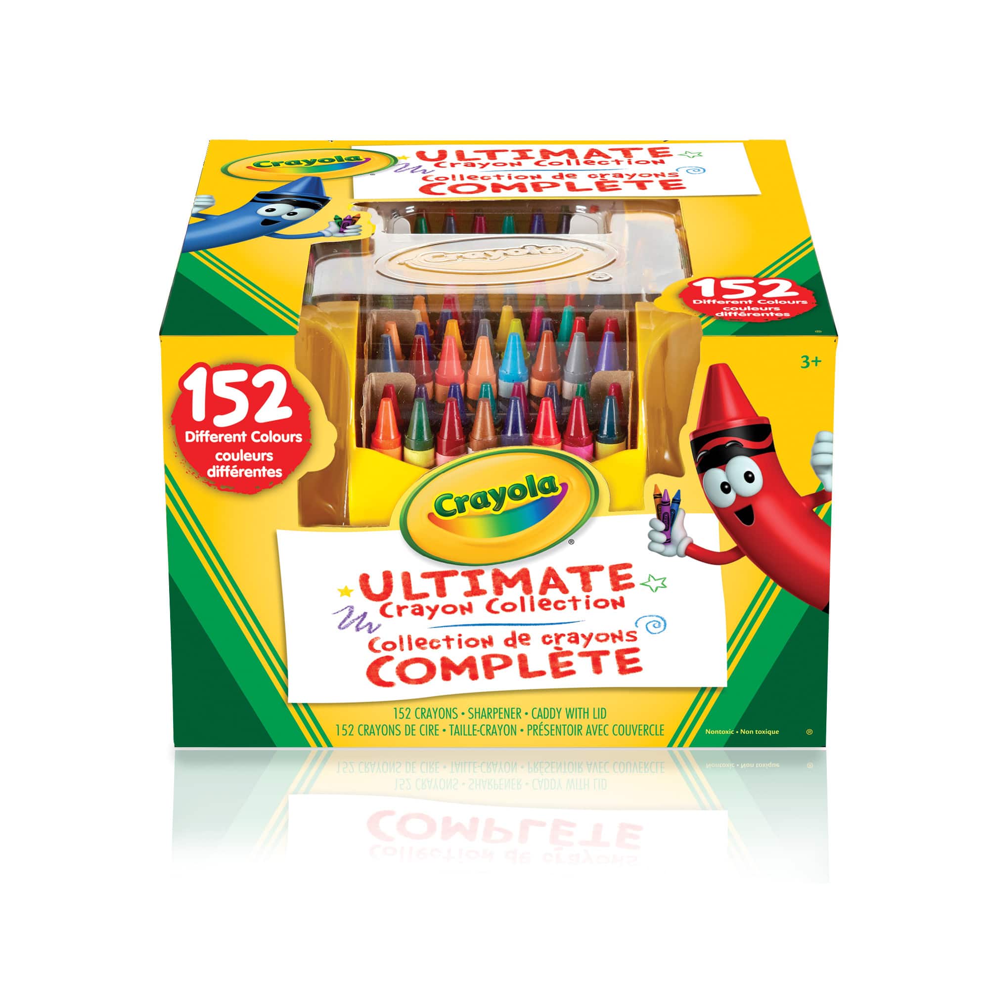 8 Packs: 152 ct. (1,216 total) Crayola® Ultimate Crayon Collection