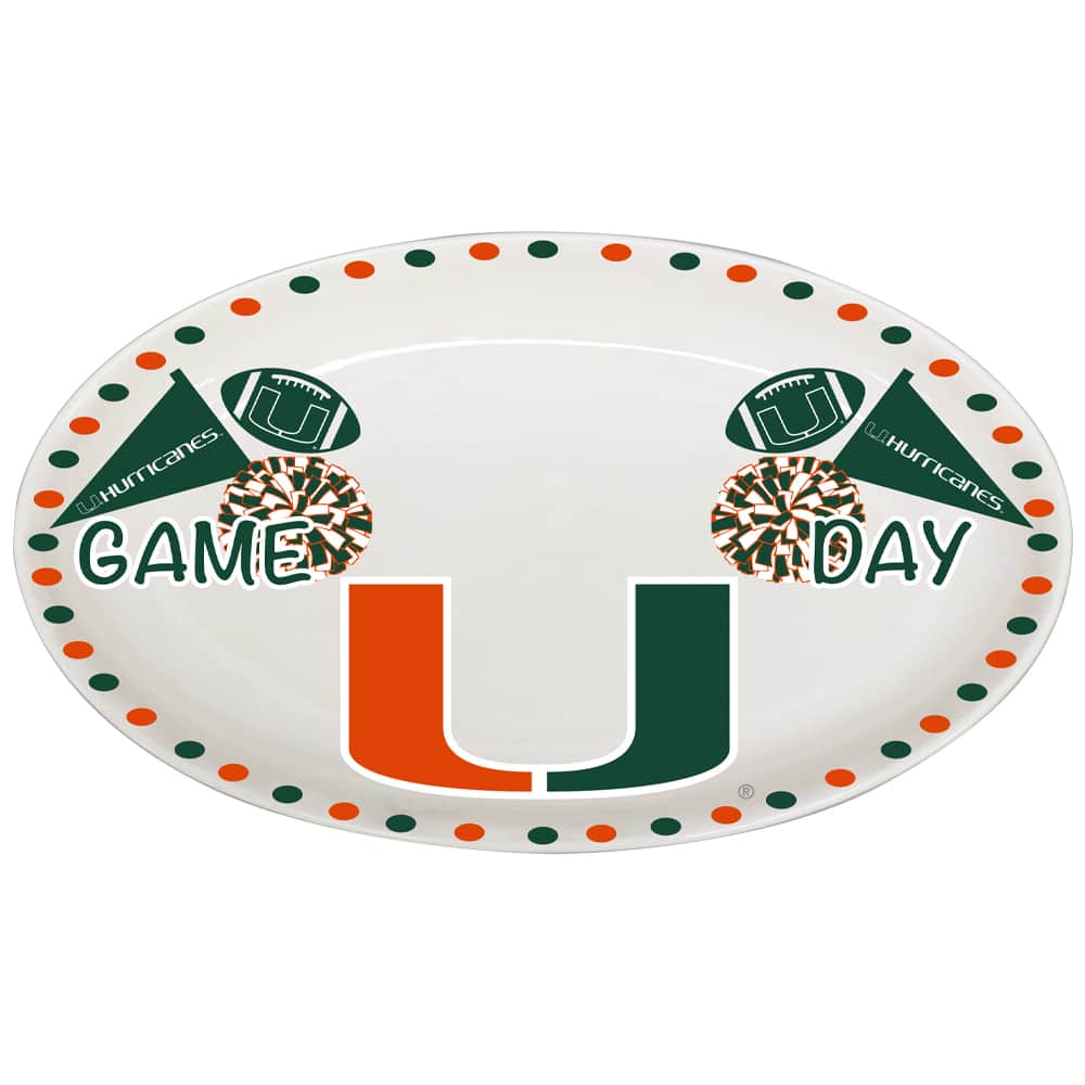 The Memory Company 12" NCAA College Ceramic Platter