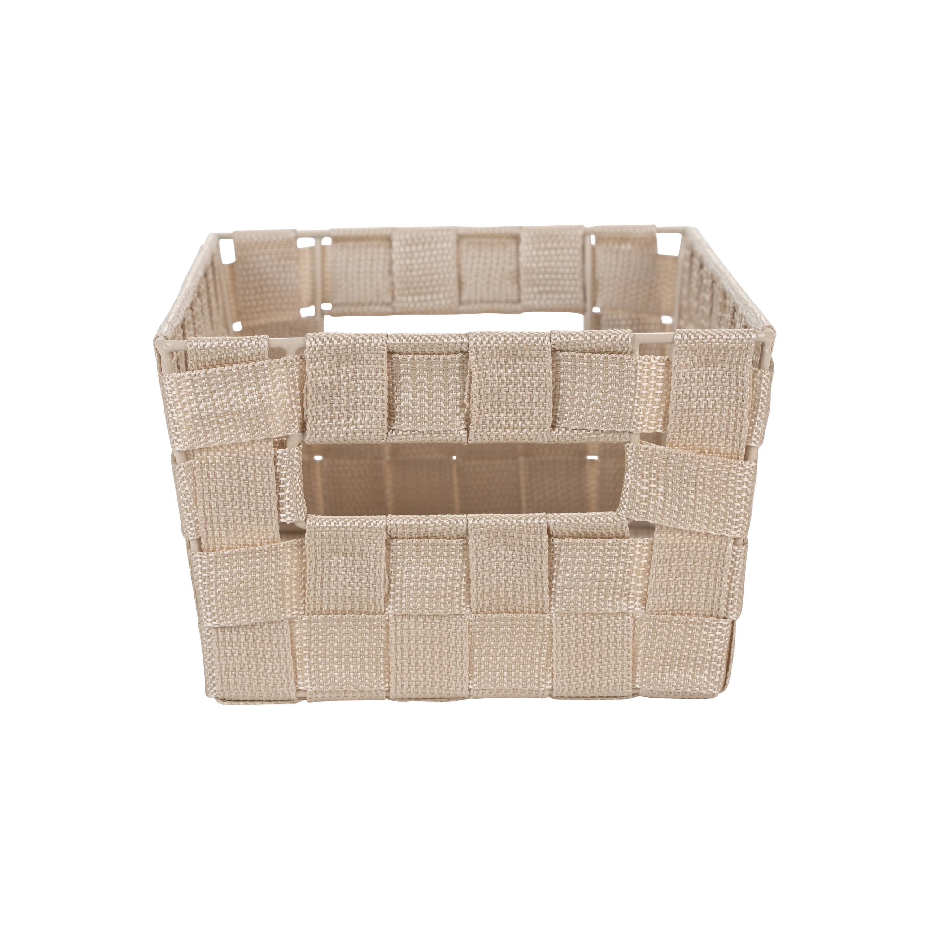 Simplify Medium Woven Strap Shelf Tote