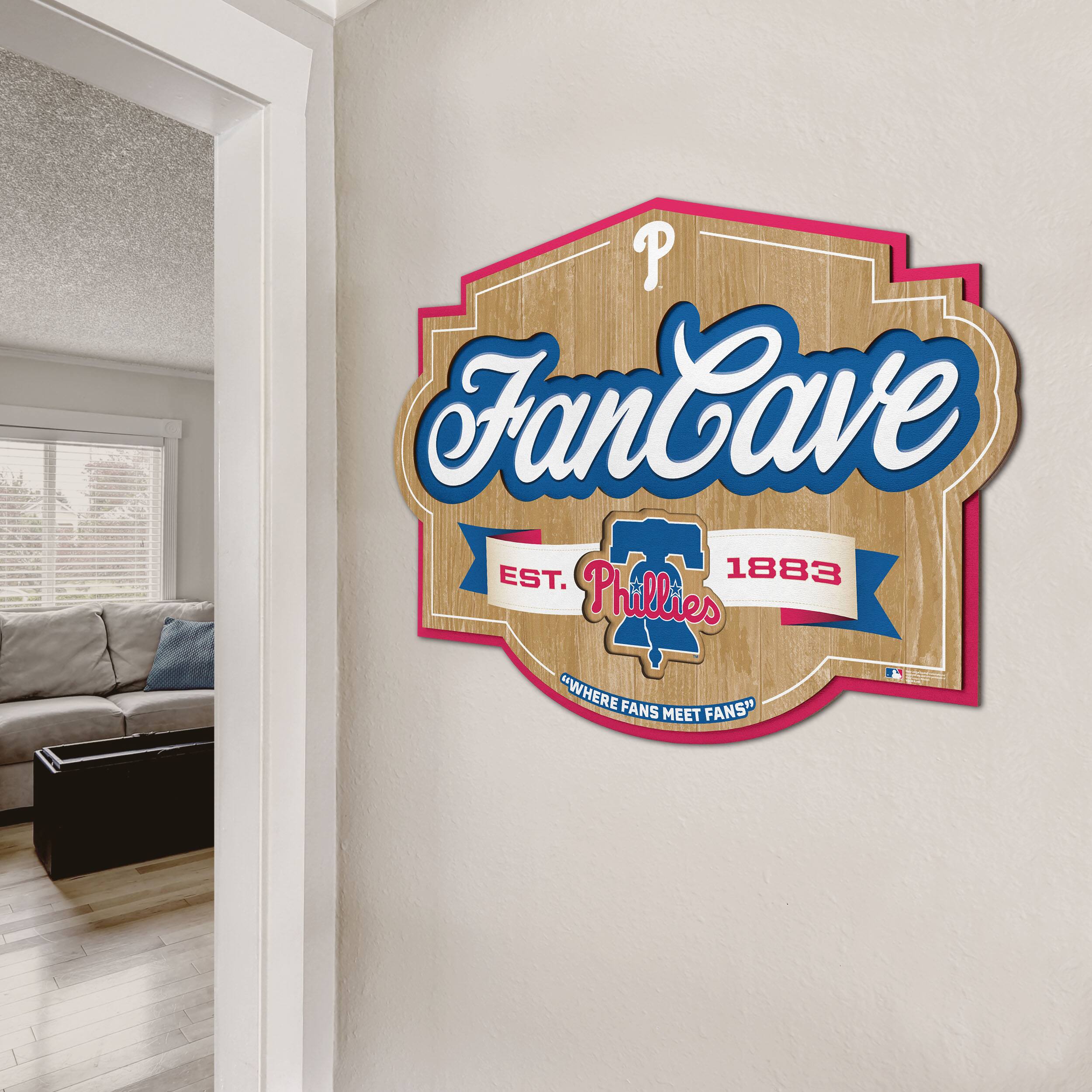 MLB Fan Cave Sign
