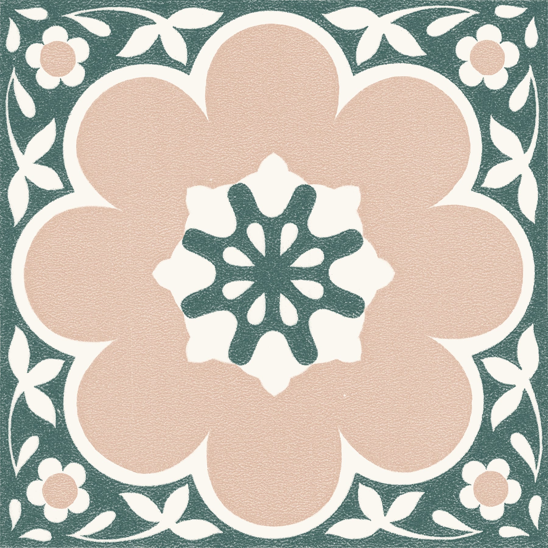 FloorPops Daphne Peel & Stick Floor Tiles