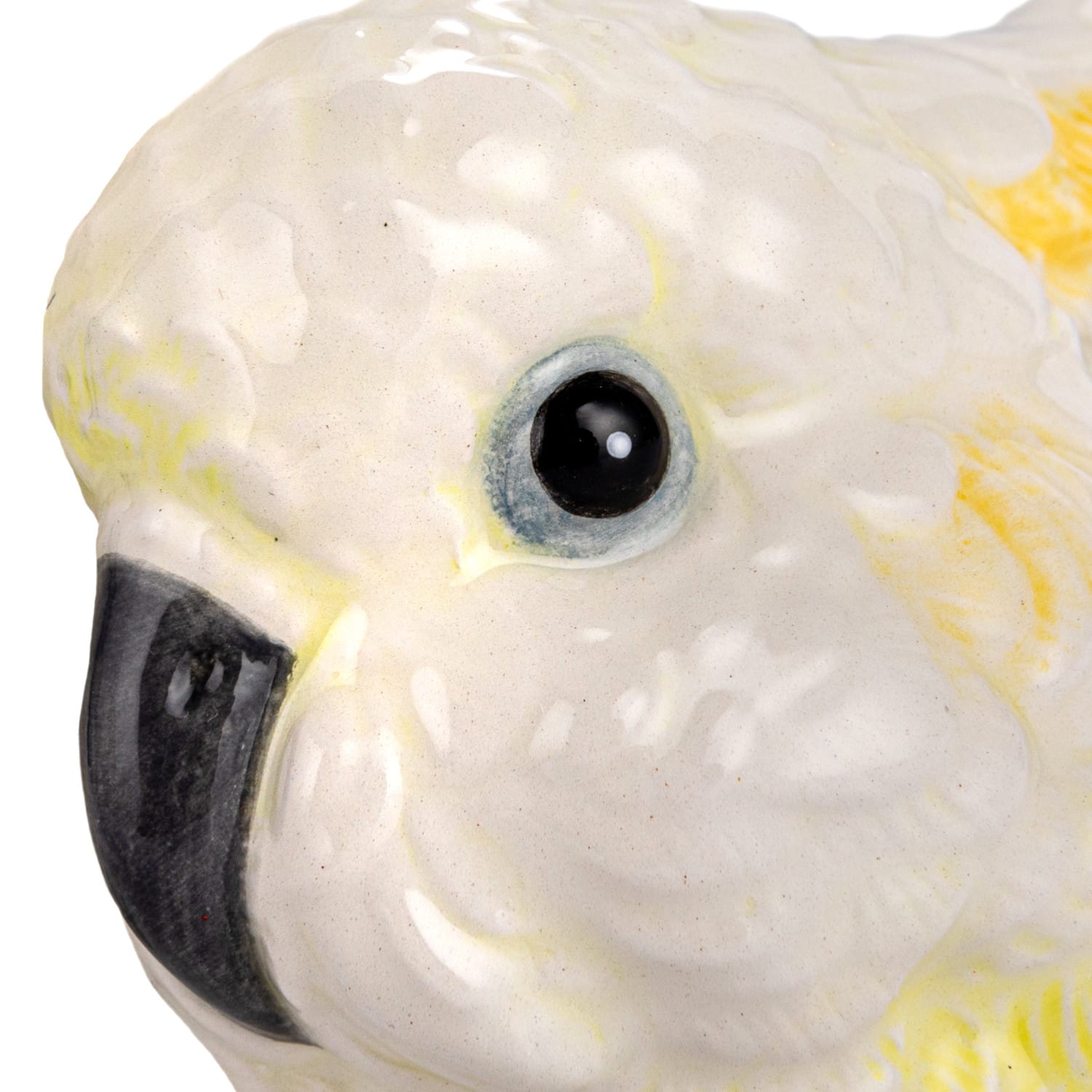 Hello Honey® 9.25" White Ceramic Cockatoo Jar