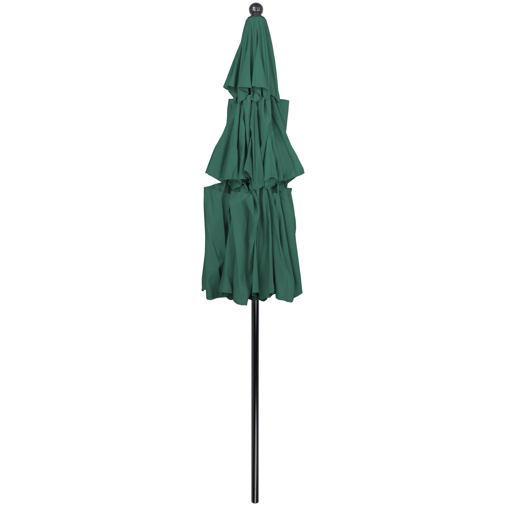 9.75ft. Outdoor Patio Market Umbrella with Hand Crank & Tilt