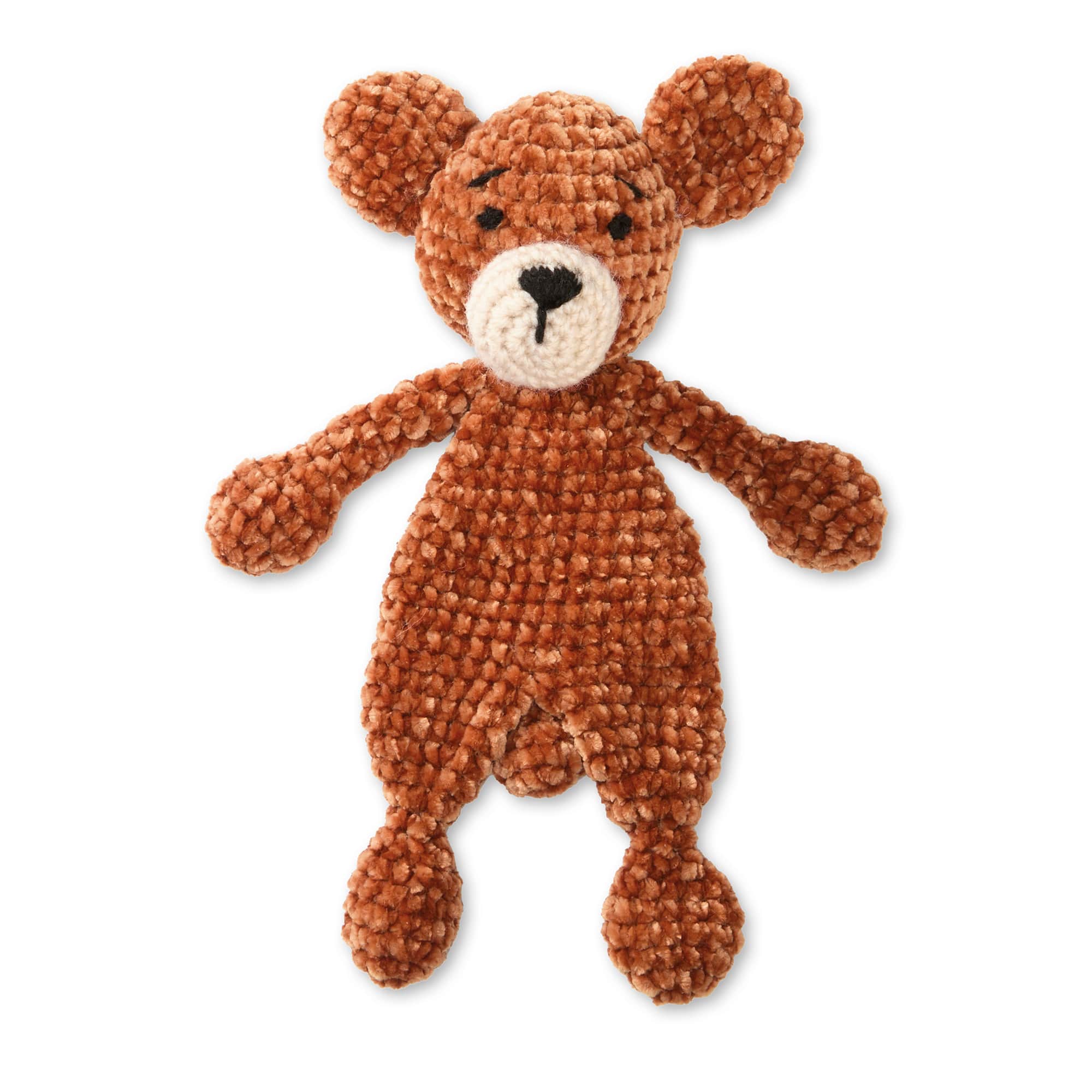 9.5&#x22; Benjamin the Bear Chenille Crochet Kit by Loops &#x26; Threads&#xAE;