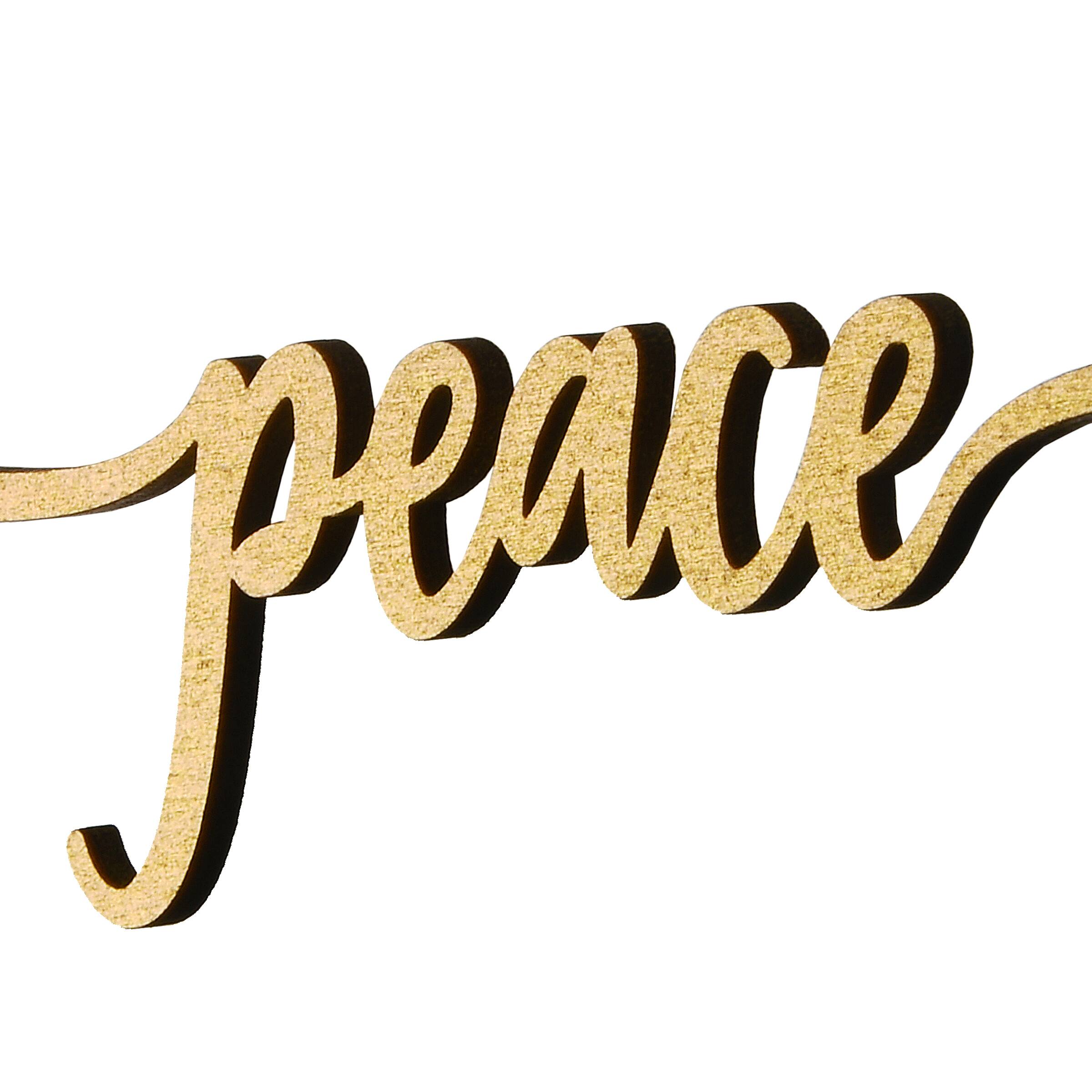 10&#x22; Christmas Place Setting Message D&#xE9;cor, 6ct.