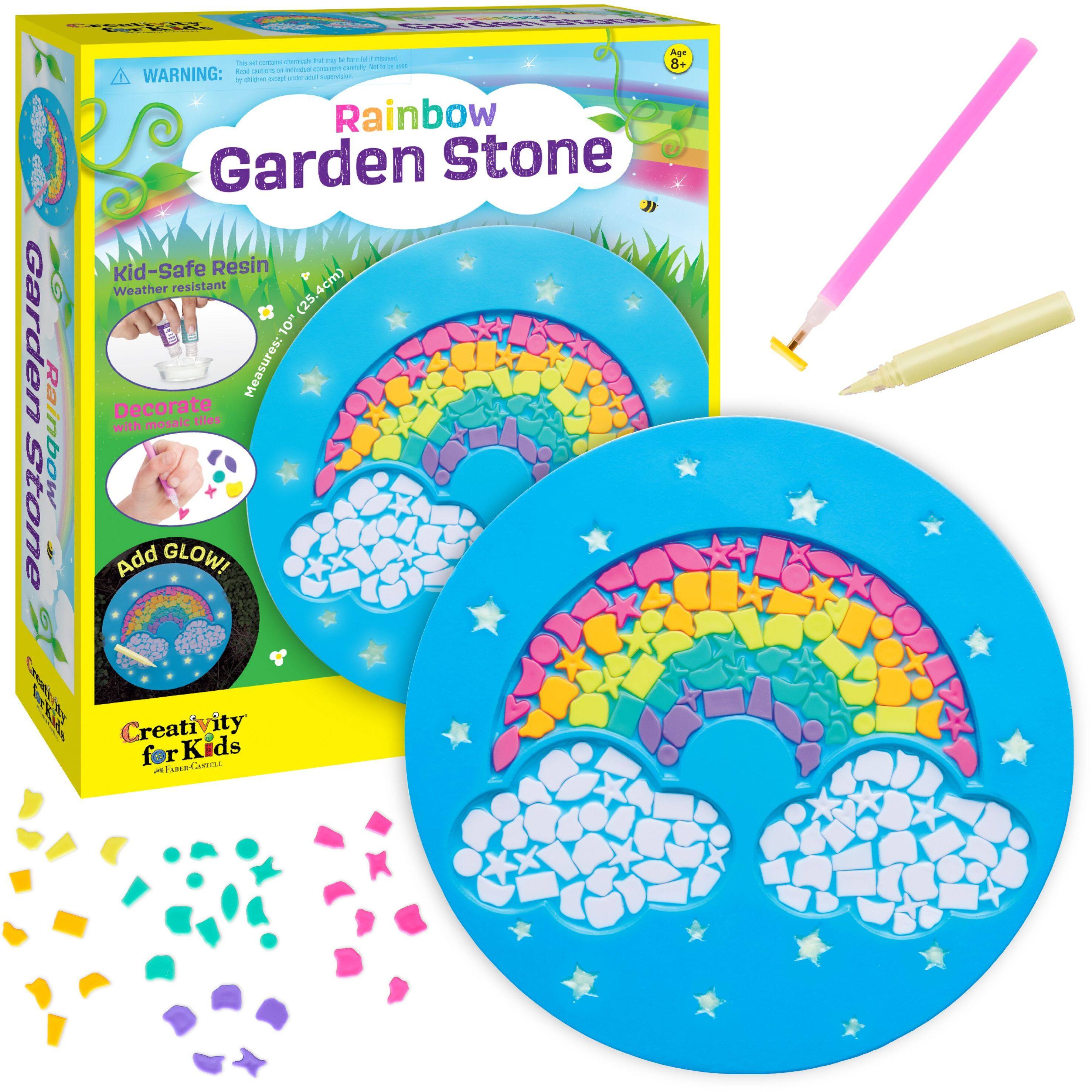 Creativity for Kids® Rainbow Garden Stone