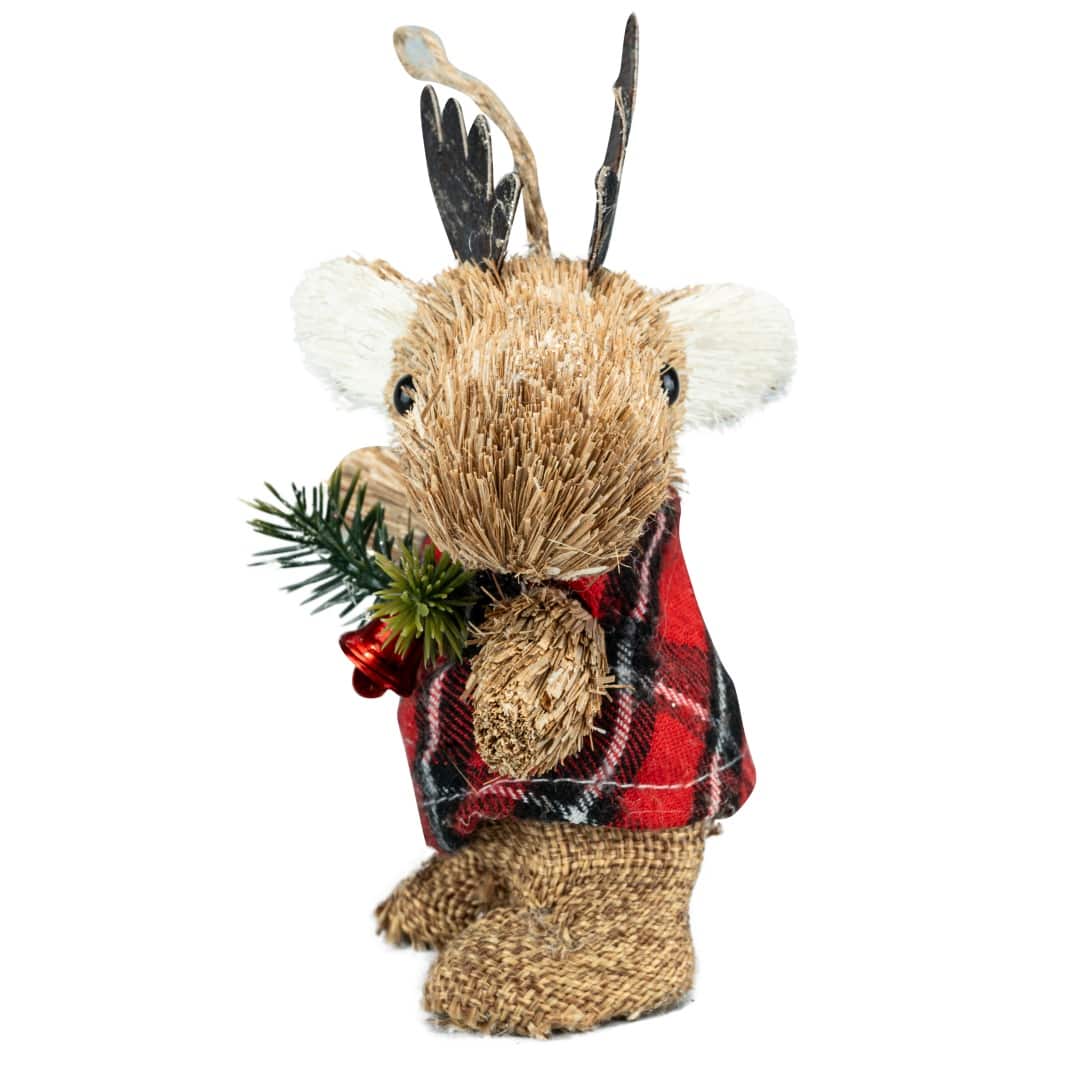 4.25&#x22; Natural Standing Deer Ornament by Ashland&#xAE;