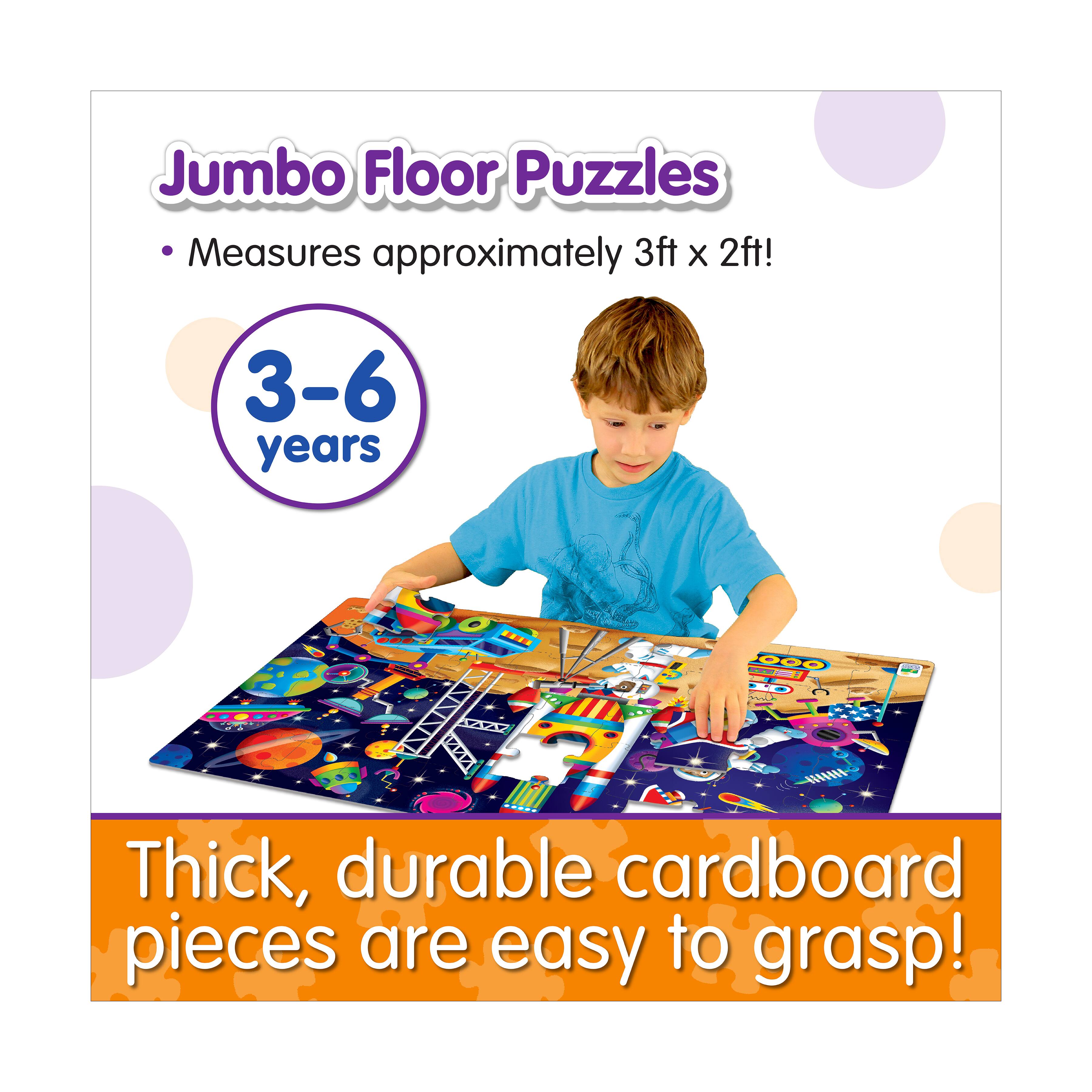 Jumbo Floor Puzzle - Out In Space: 50 Pcs