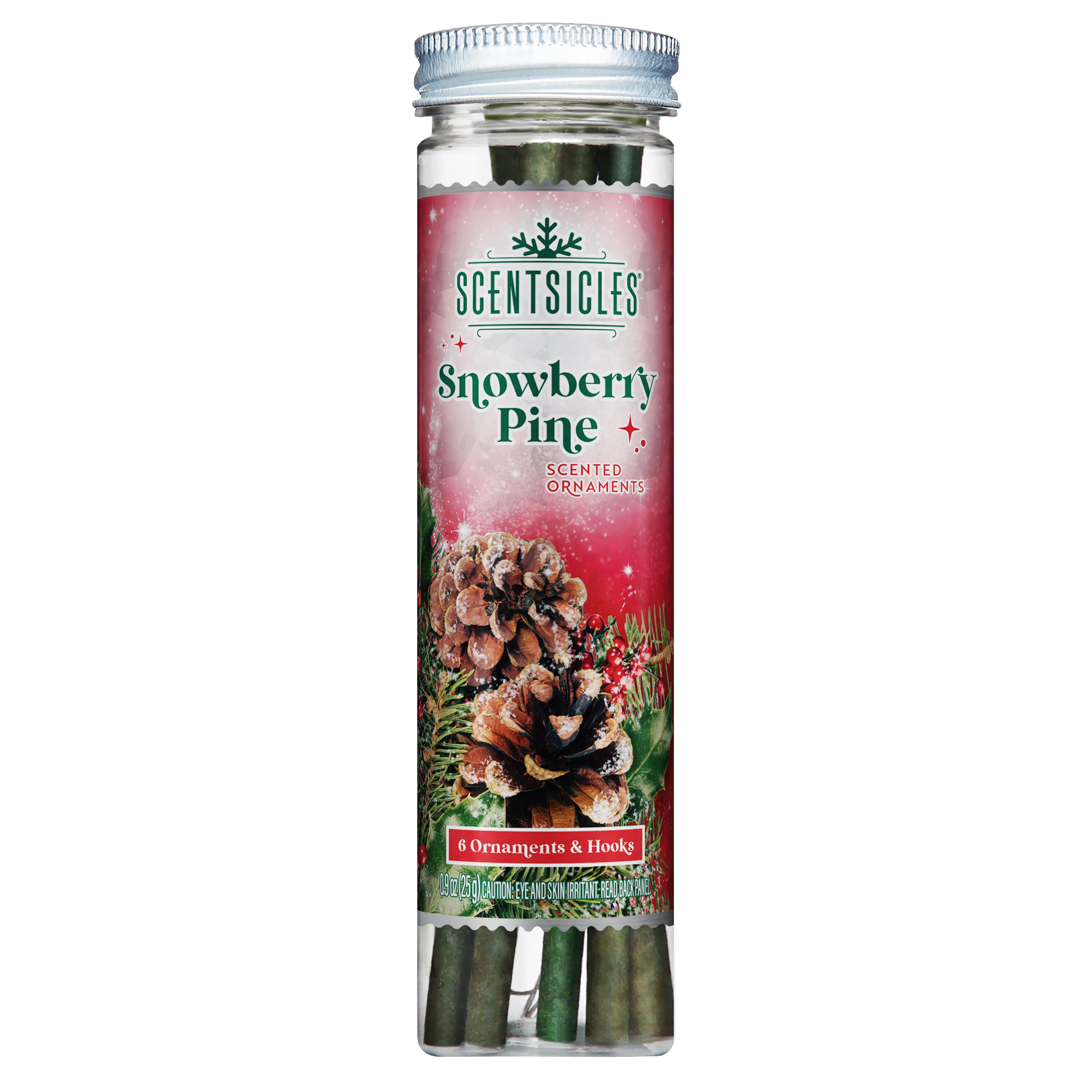 ScentSicles&#xAE; Snowberry Pine Scented Ornament Sticks, 6ct.