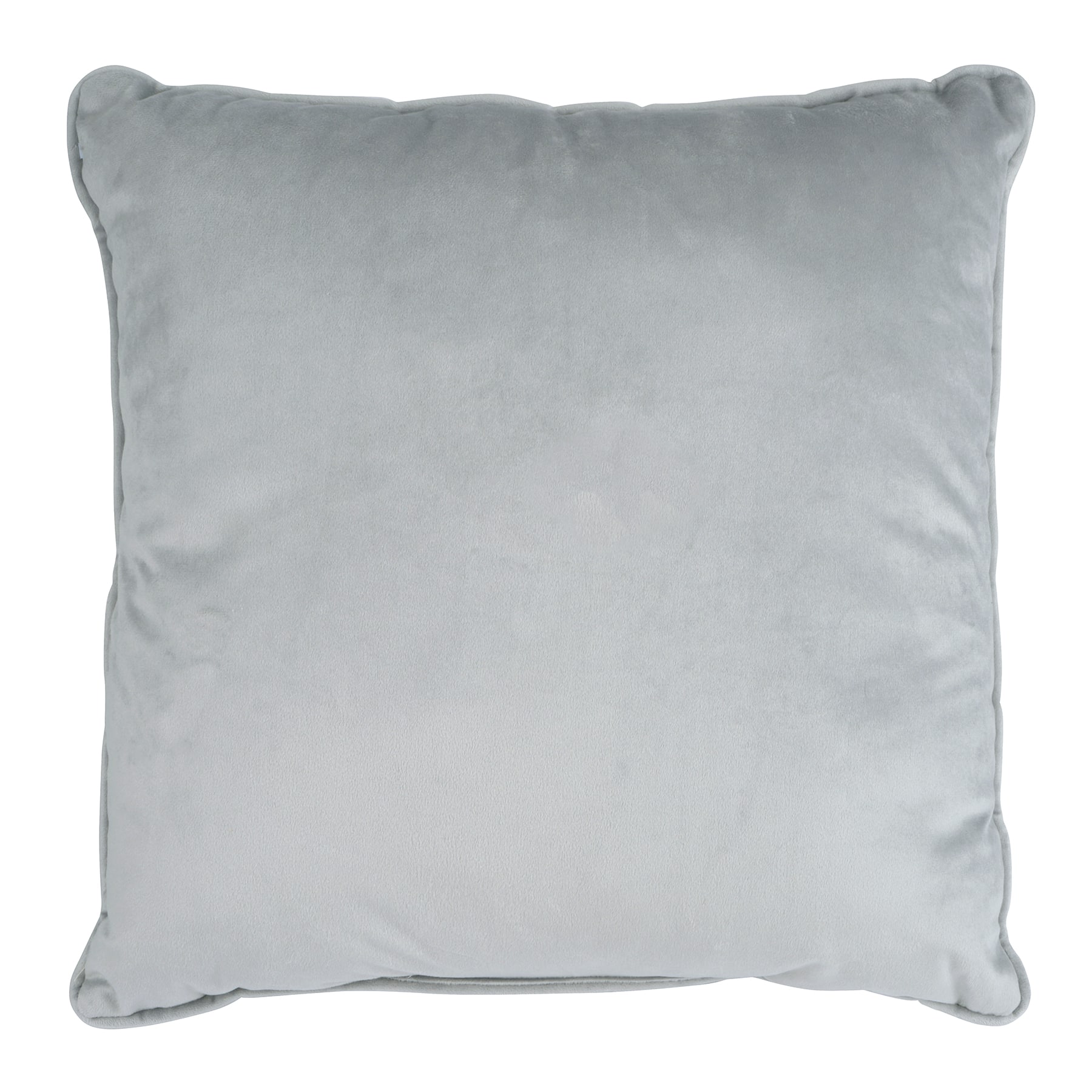 18" Velvet Pillow with Piping by Ashland®