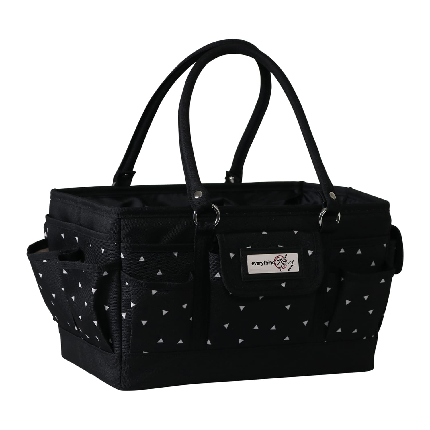 Everything Mary Black &#x26; White Deluxe Store and Tote