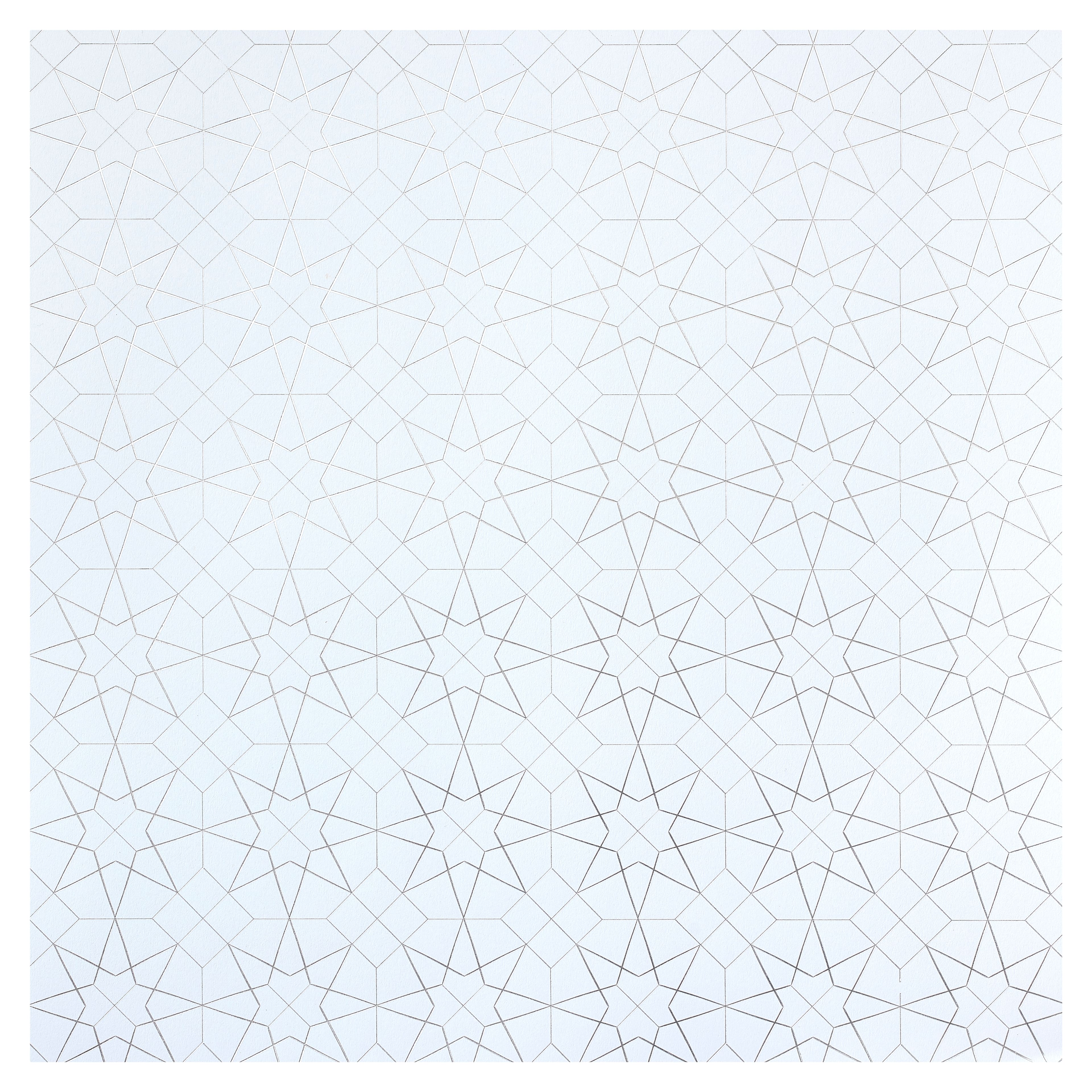 24 Pack: Silver Geometric Cardstock Paper by Recollections™, 12" x 12"