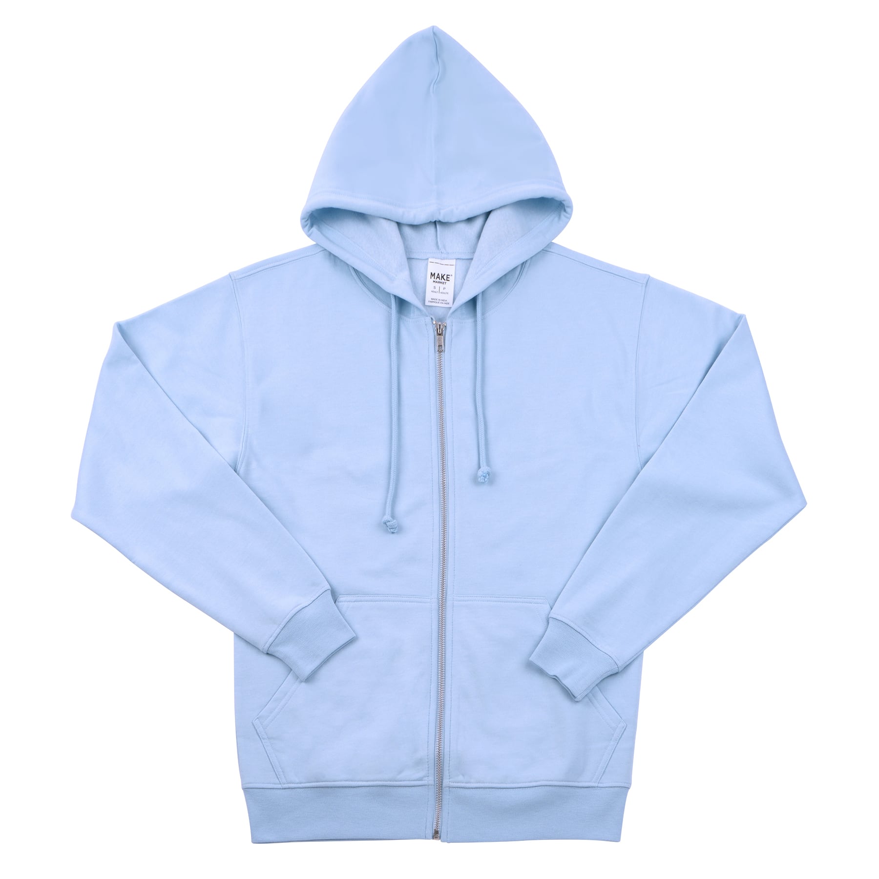 Unisex Adult Full Zip Hooded Sweatshirt by Make Market&#xAE;