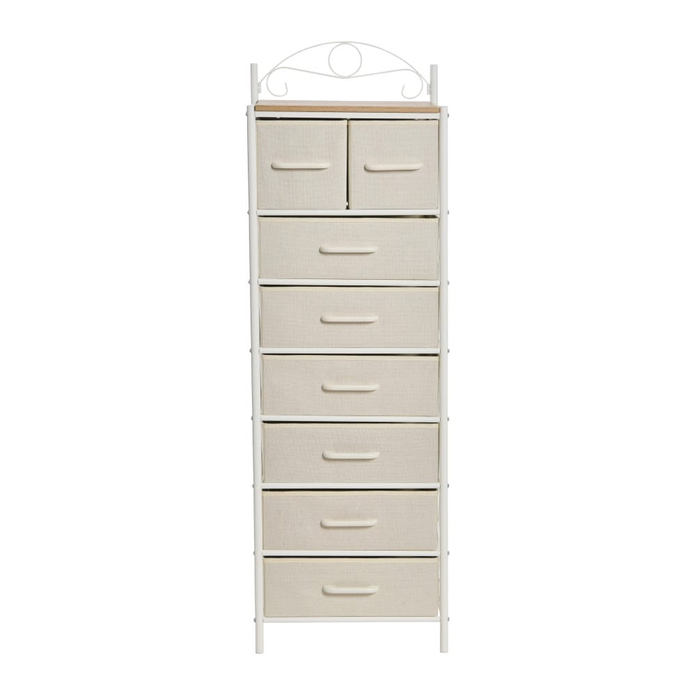 Household Essentials Victoria 54" 8-Drawer Narrow Dresser