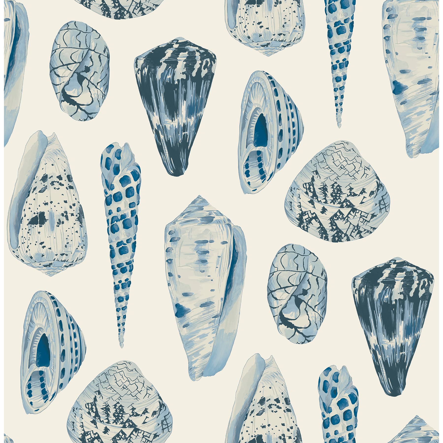 Scalamandre Porcelain Coquina Peel &#x26; Stick Wallpaper