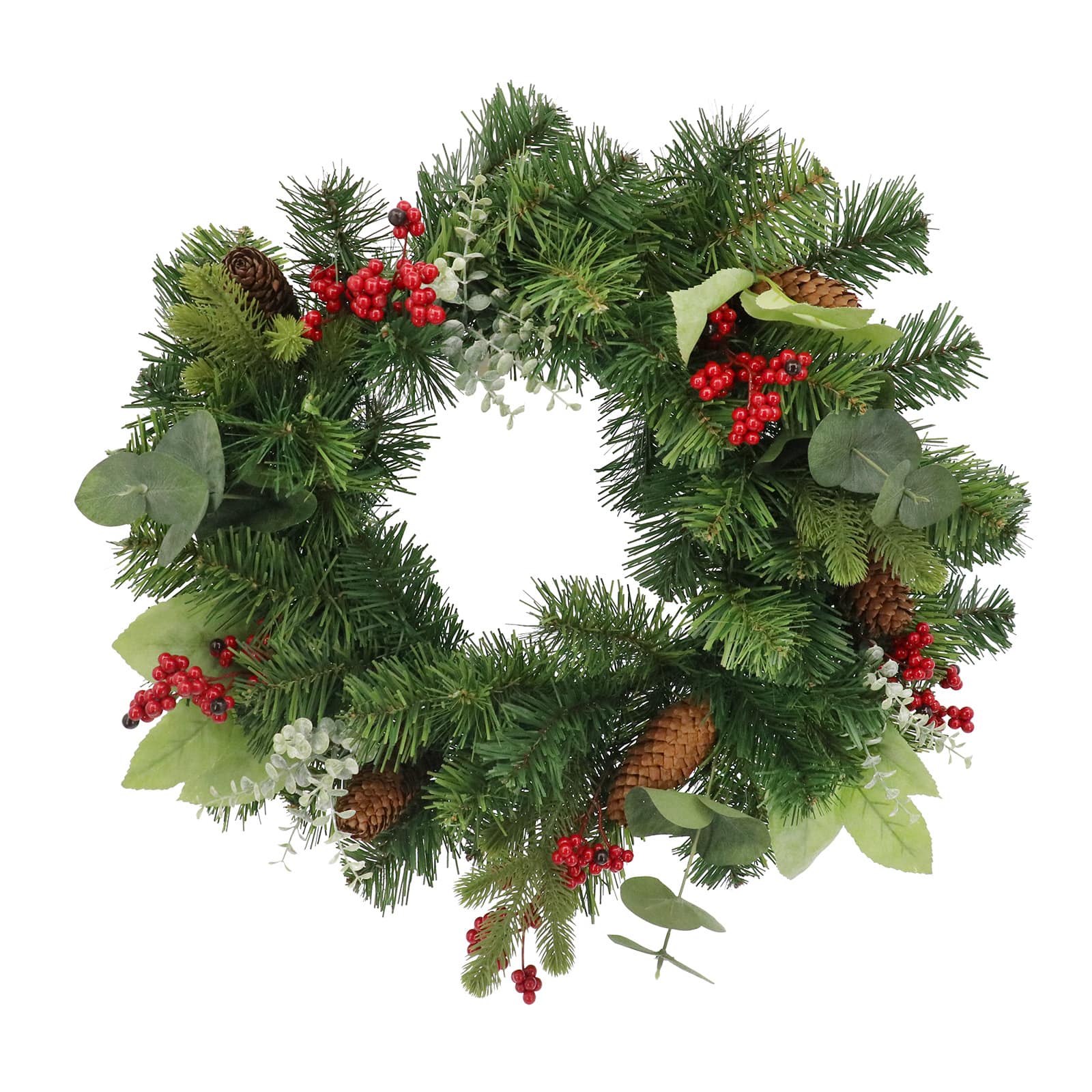 24&#x22; Red Berry Wreath by Ashland&#xAE;