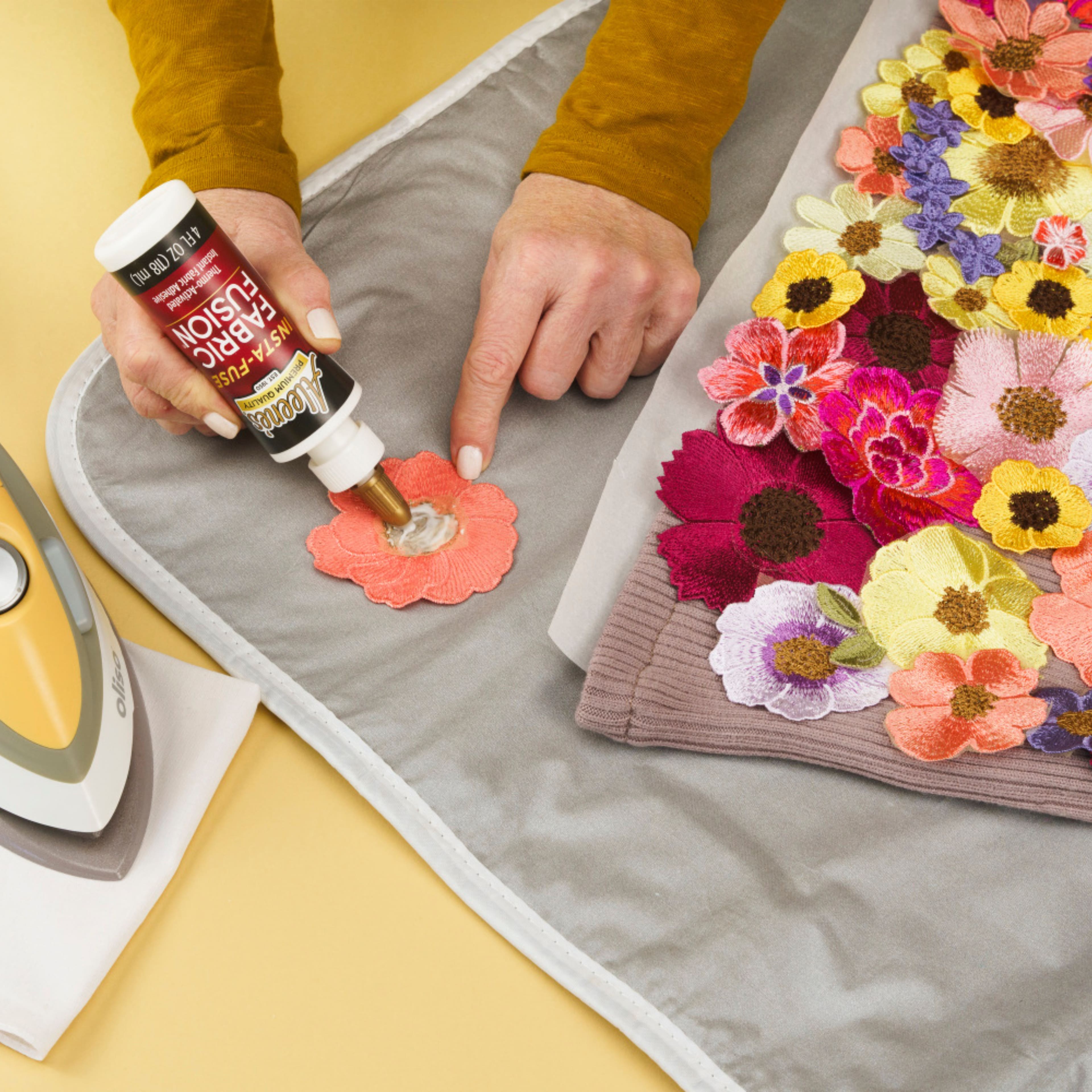 Aleene's® 4oz. Insta-Fuse Fabric Fusion® Instant Fabric Adhesive