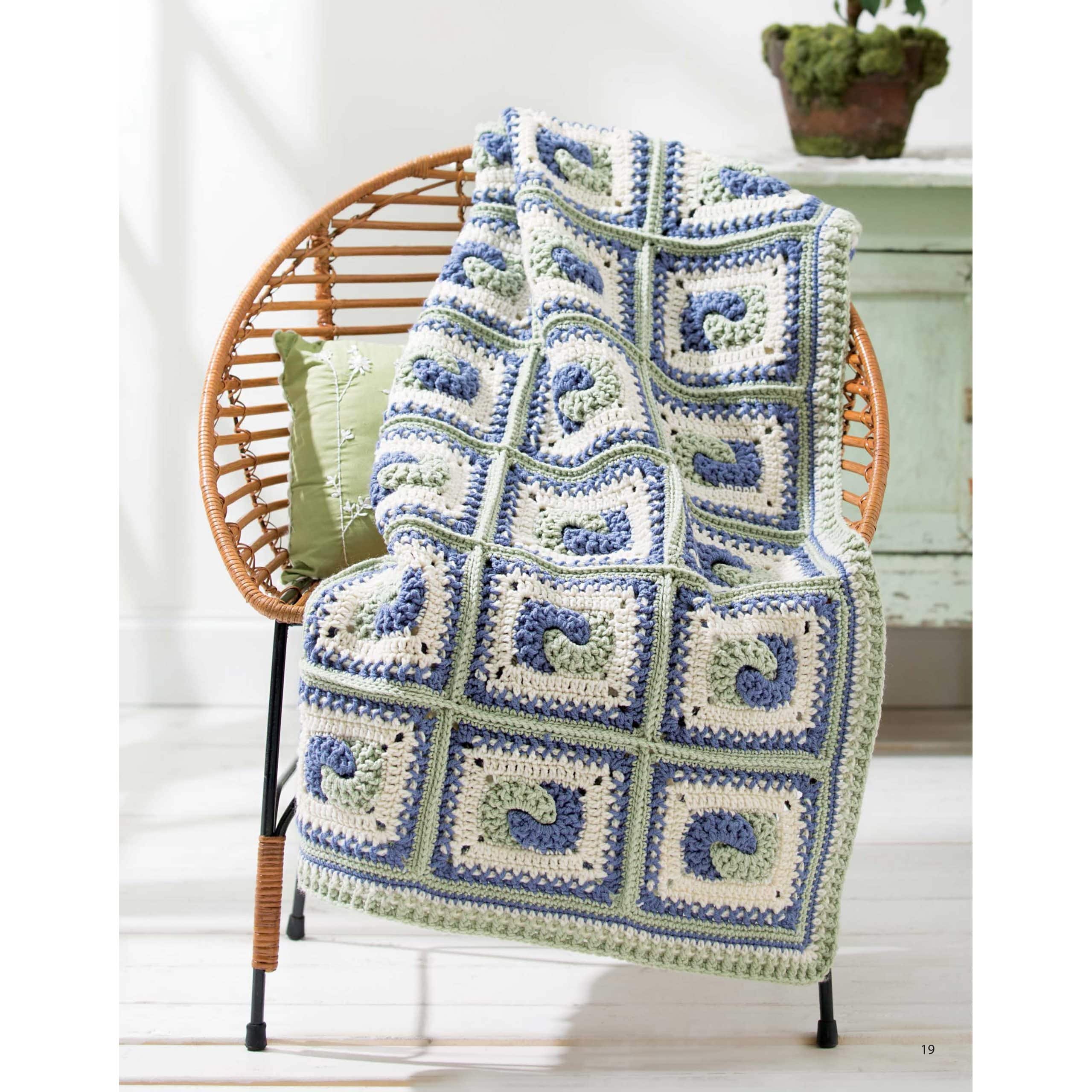 Leisure Arts® A Year Of Afghans No.17 Crochet Book