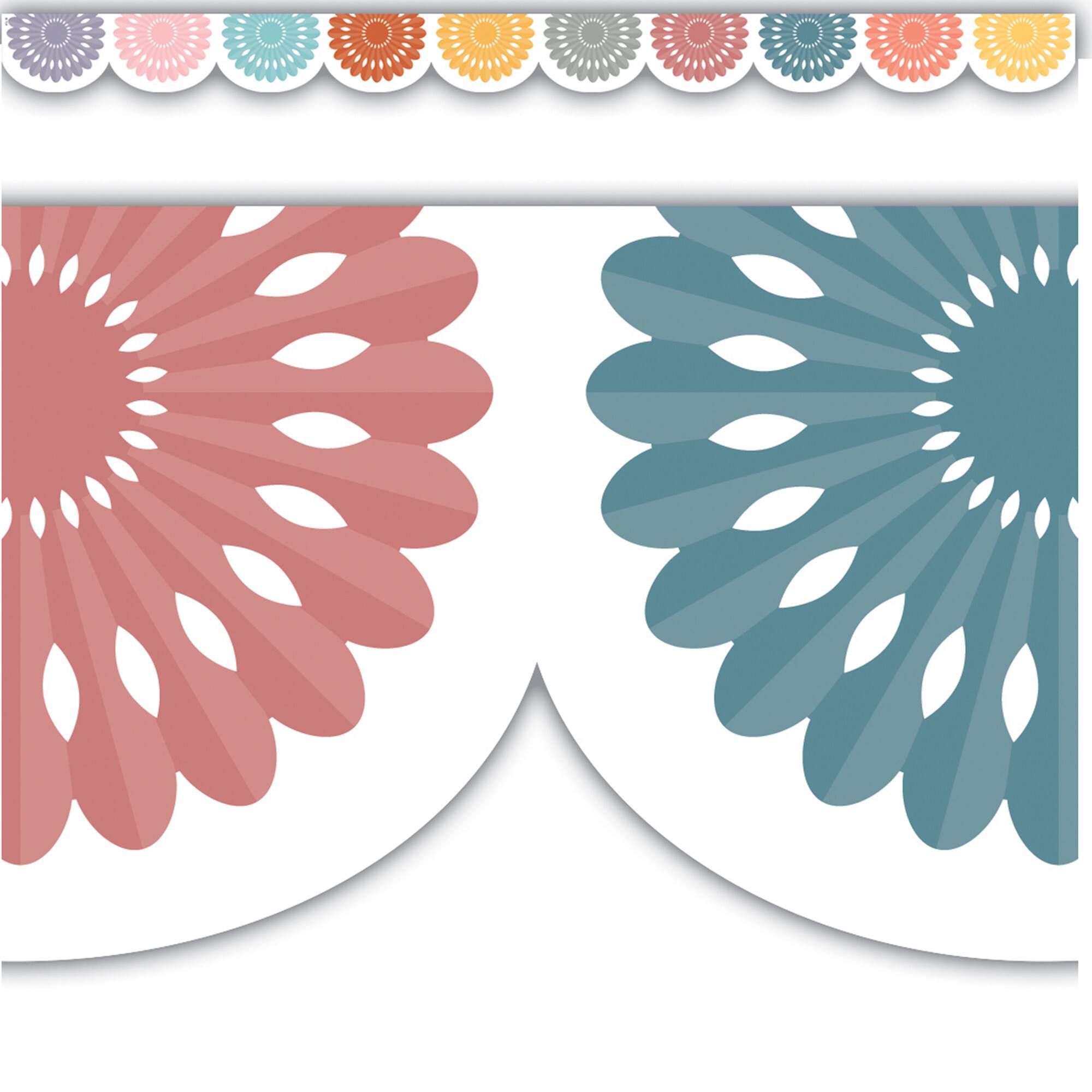 Teacher Created Resources® Happy Cactus Crew Fiesta Die-Cut Border Trim, 6 Pack of 12