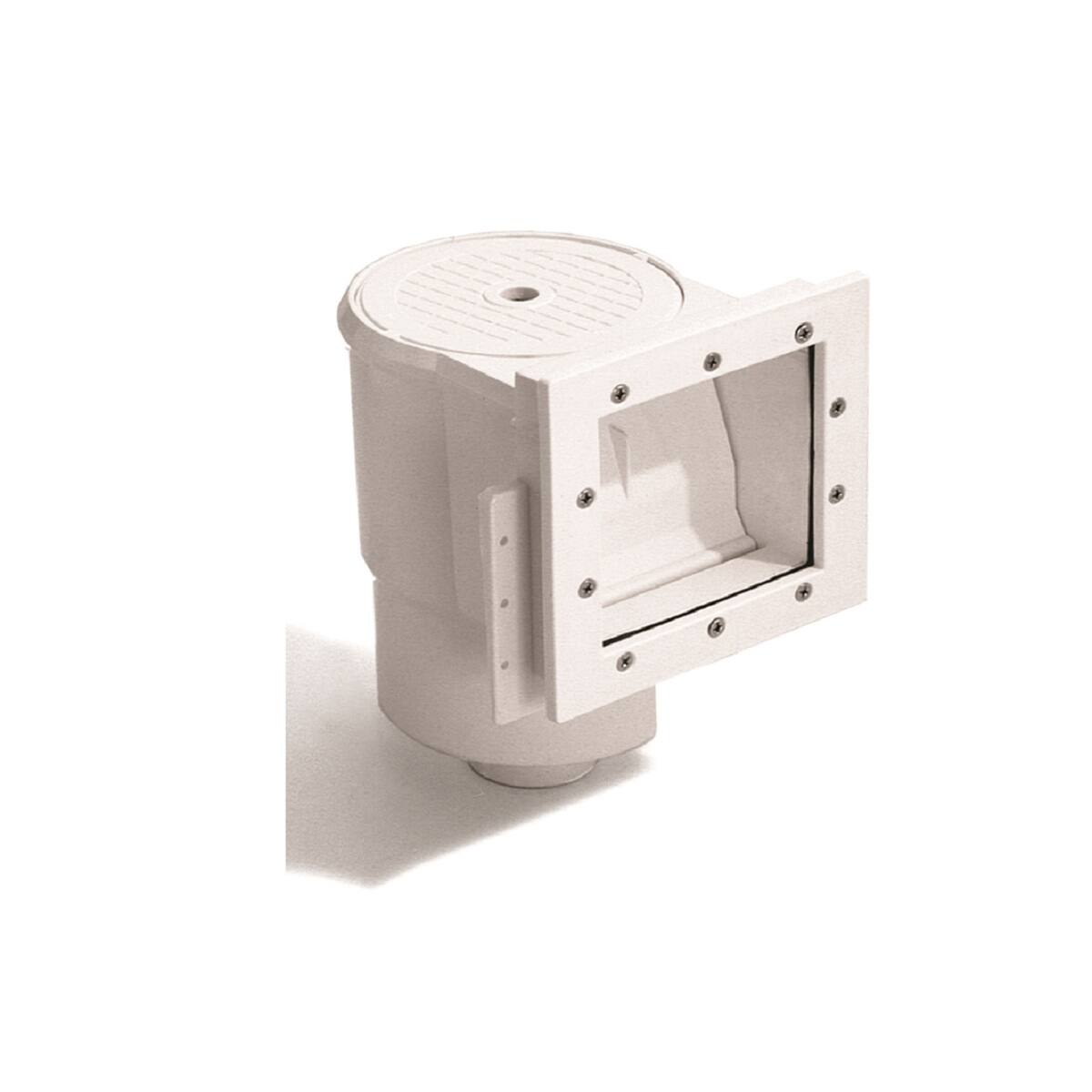 Swim Central HydroTools 11.5" White Above-Ground Swimming Pool ABS Thru-Wall Skimmer