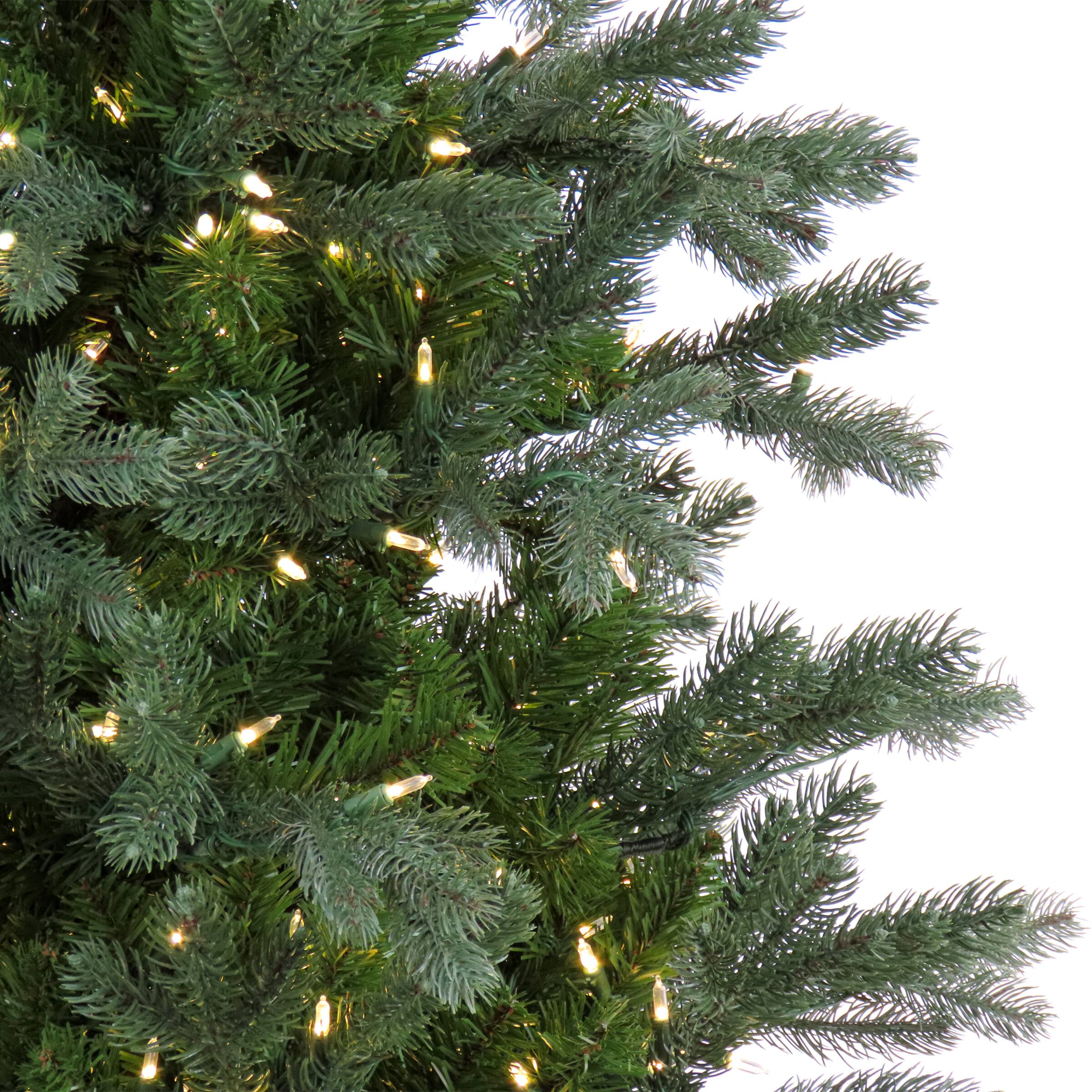 6.5ft. Pre-Lit Balsam Artificial Christmas Tree, Dual Color® LED Lights