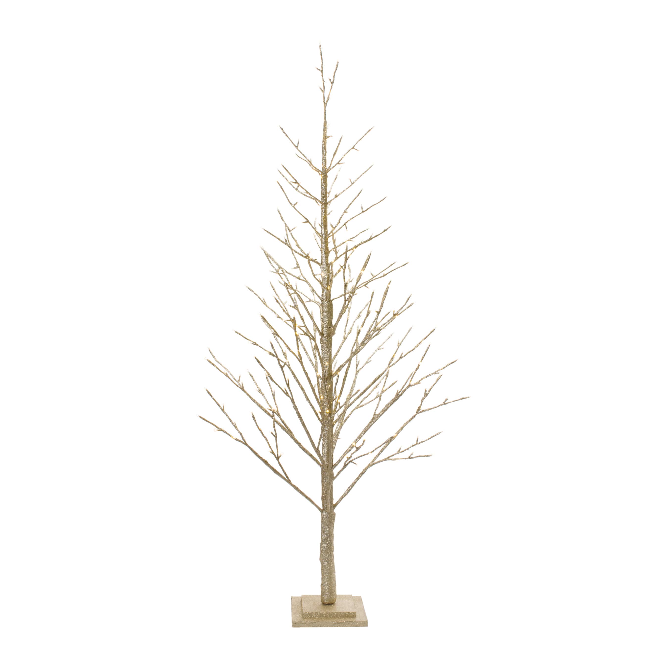 5.5ft. Gold LED Twig Tree Decoration