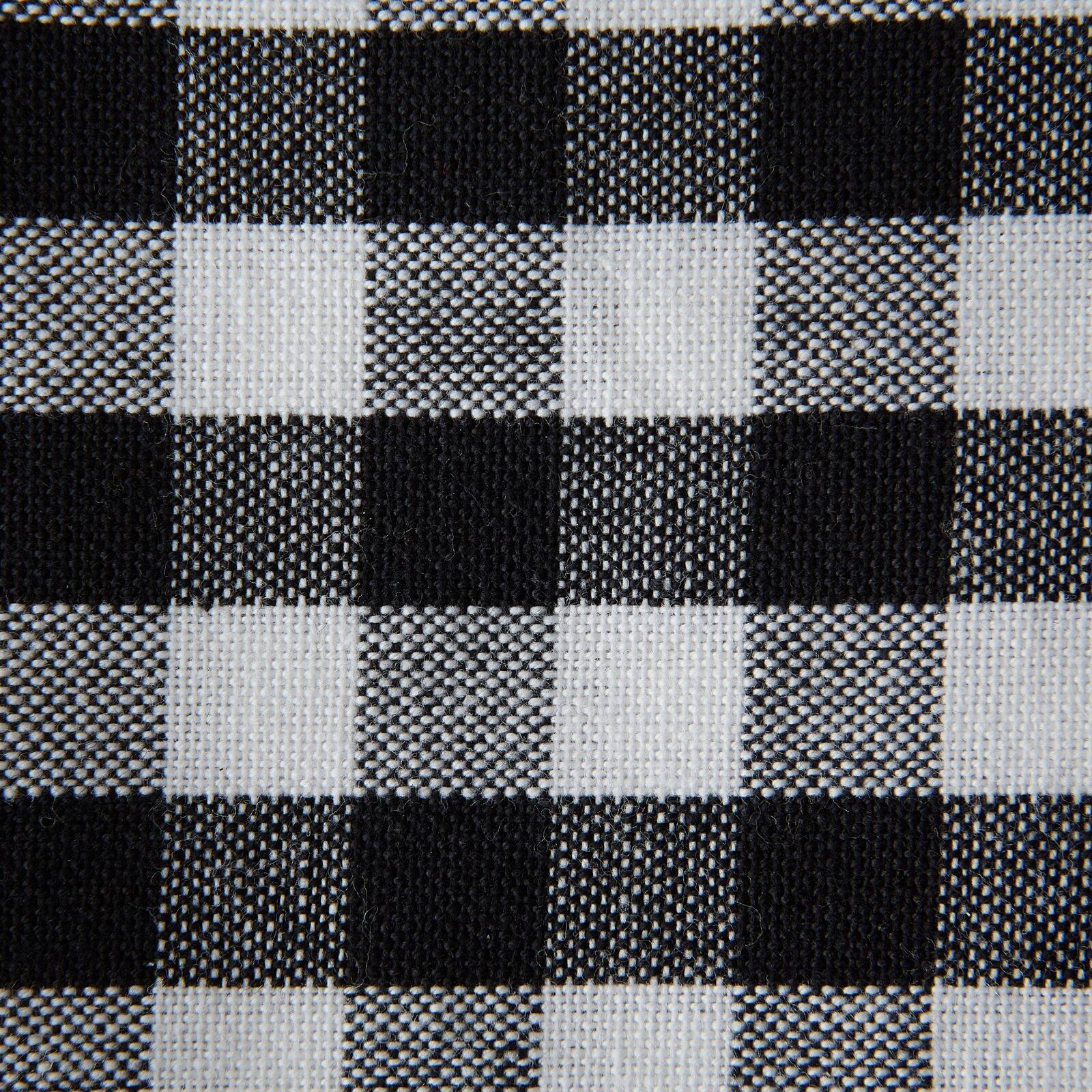 DII&#xAE; Black &#x26; White Gingham Napkin, 4ct.