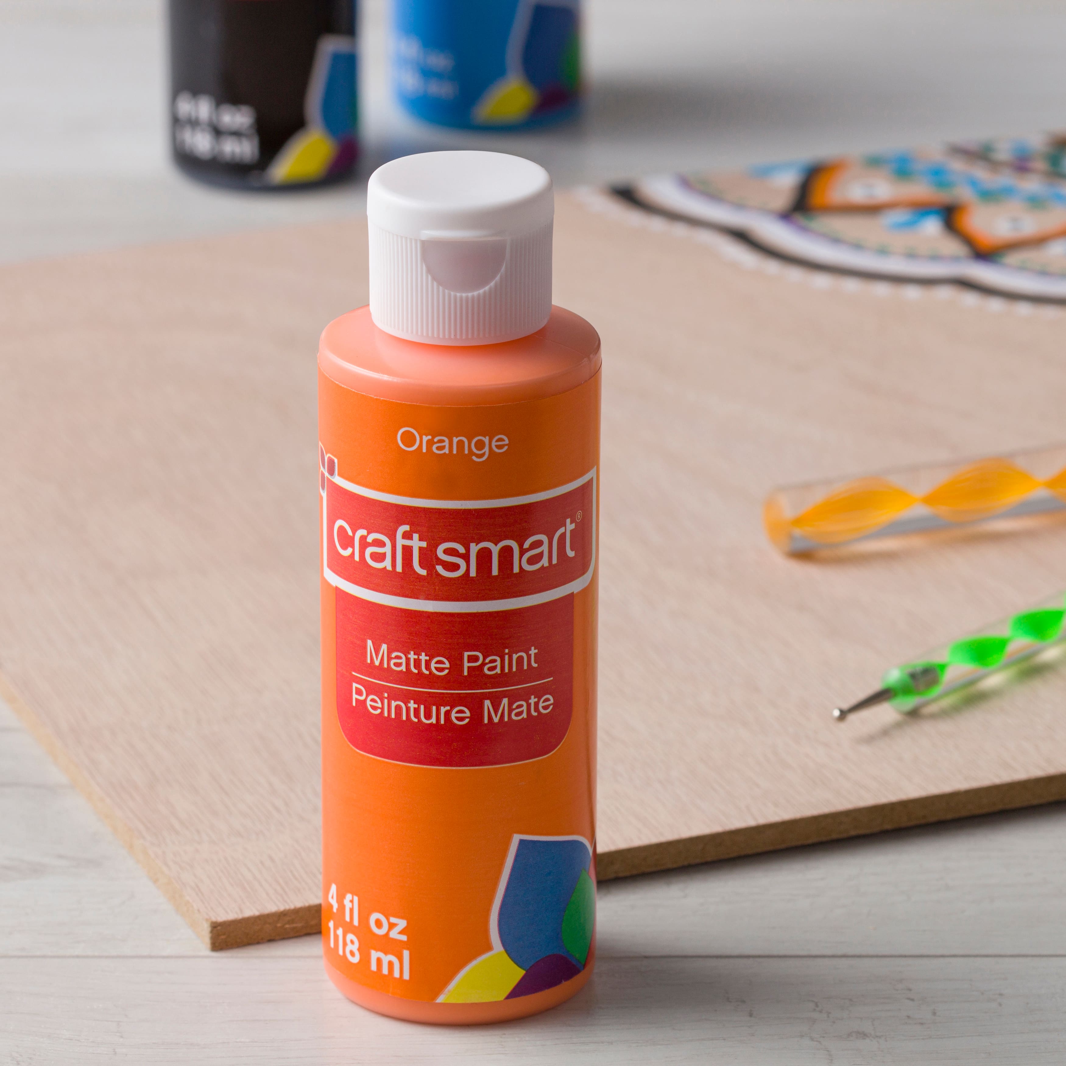 Matte Acrylic Paint by Craft Smart®, 4oz., Michaels