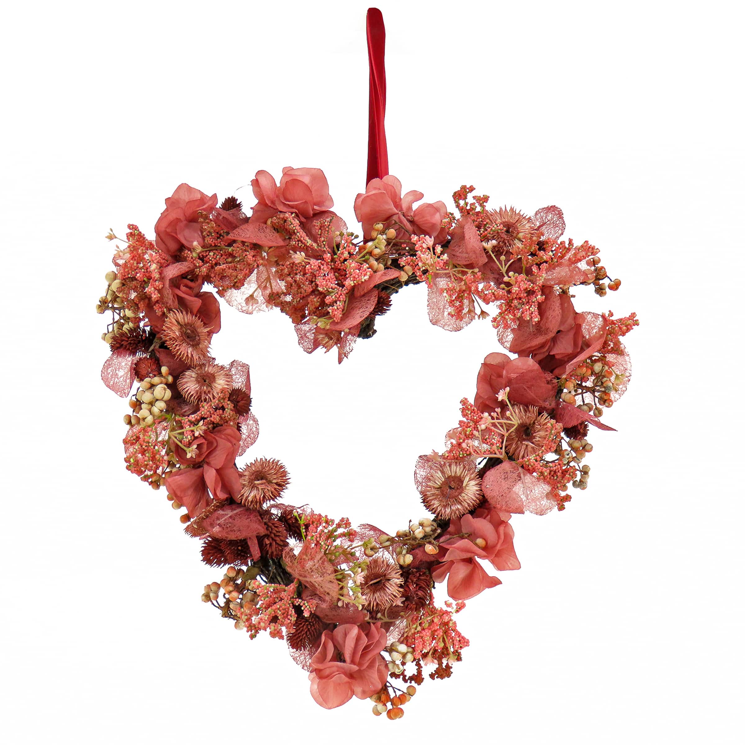  Valentine Heart Wreath, Valentine's Day Wreath (3674