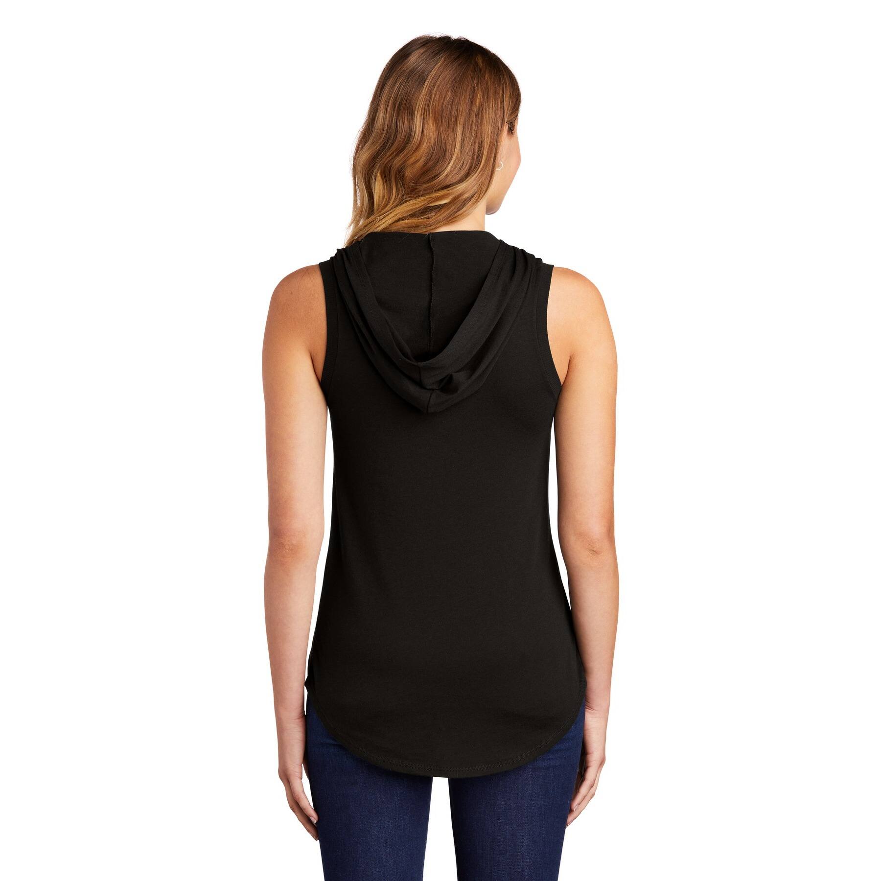 District Women's Perfect Tri Sleeveless Hoodie, Product