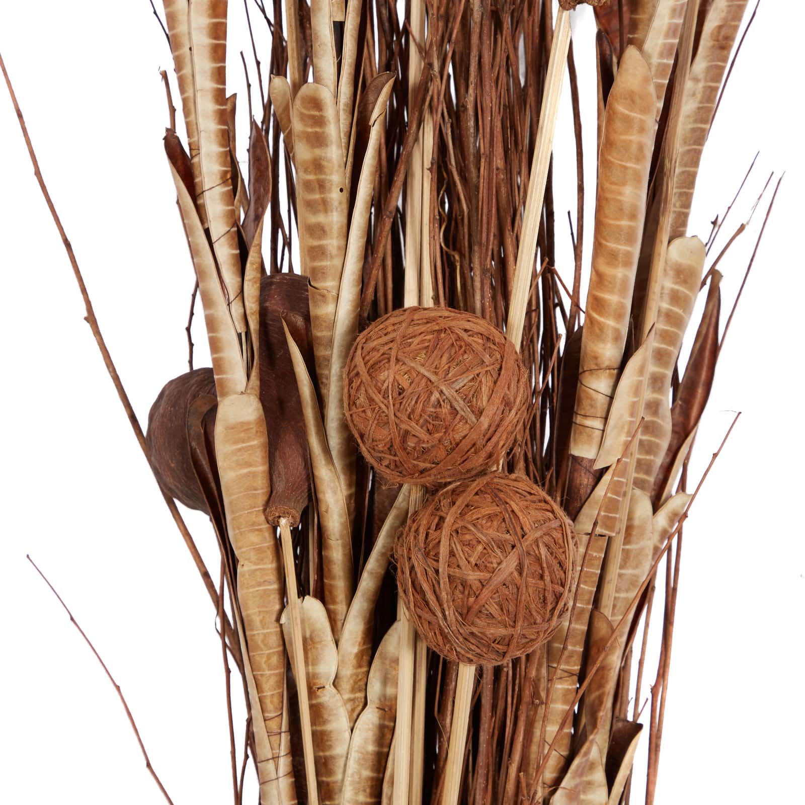 Set of 2" Brown Sea Grass Natural Foliage, 46" x 15"