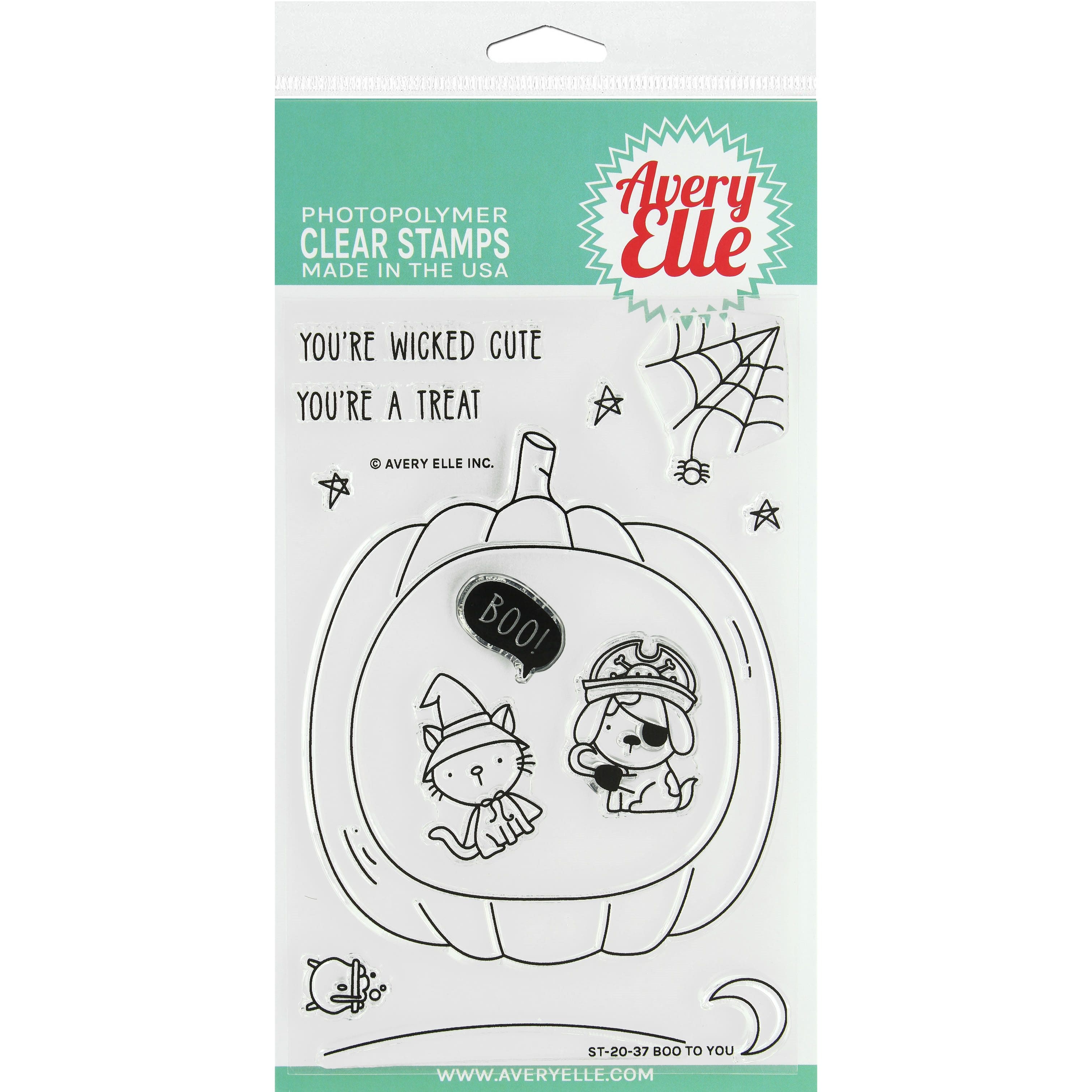 Avery Elle Boo To You Clear Stamps | Michaels®