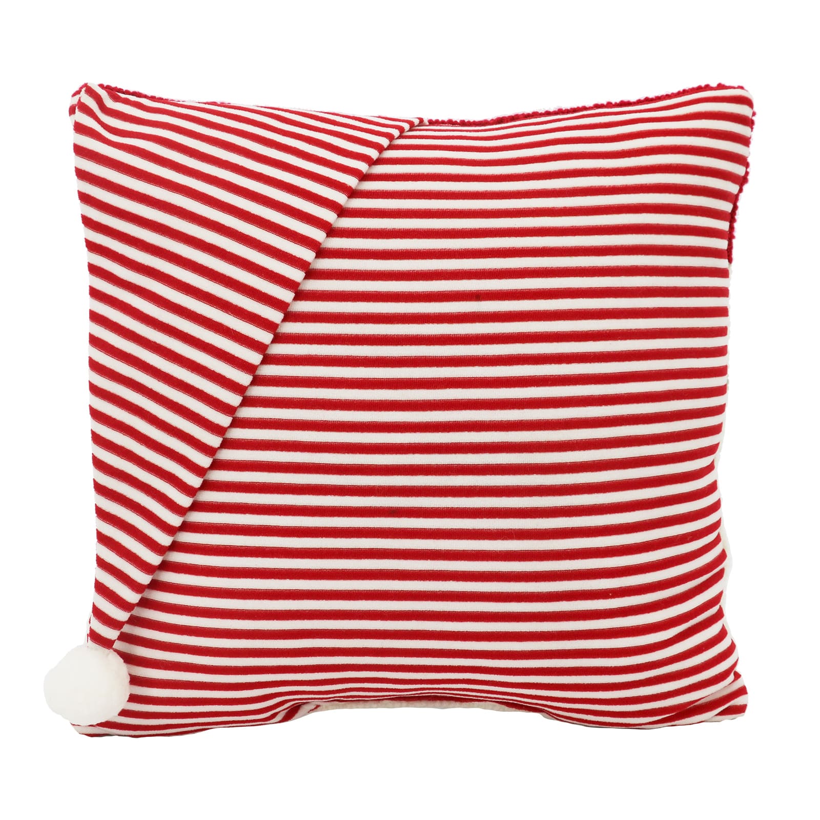 16&#x22; x 16&#x22; Santa Face Throw Pillow by Ashland&#xAE;