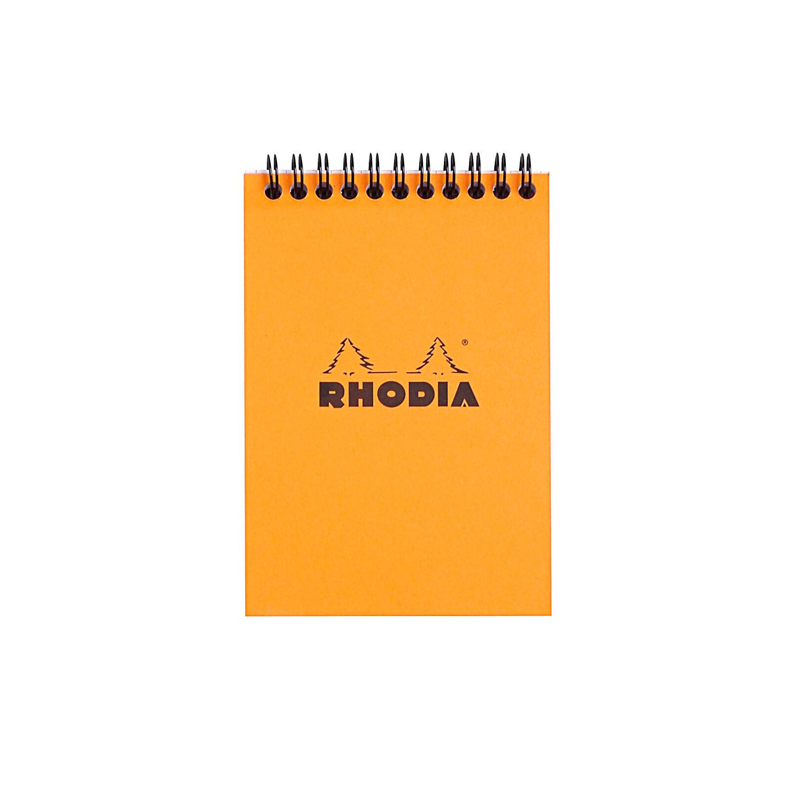 Rhodia® Orange Graph Spiral Sketchbook